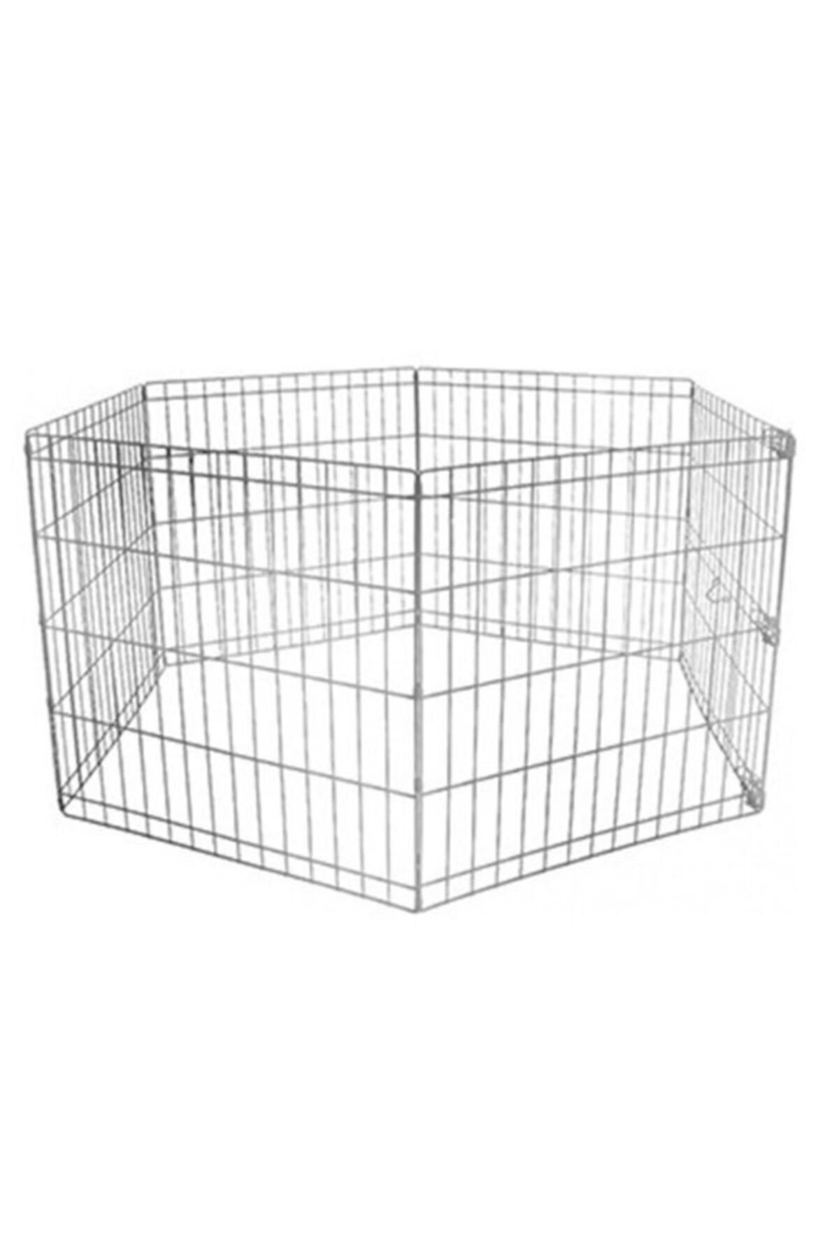 GloryKöpek Çiti 6 Parça Krom 55*75 Cm
