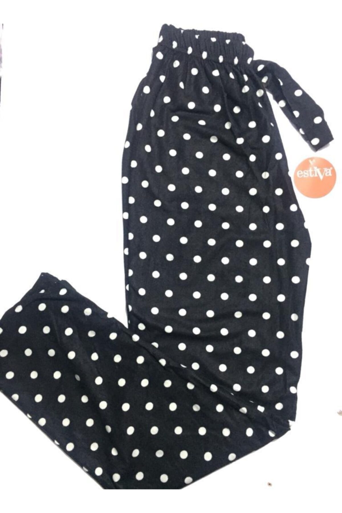 Estiva Kadın Benekli Süet Tek Alt 118