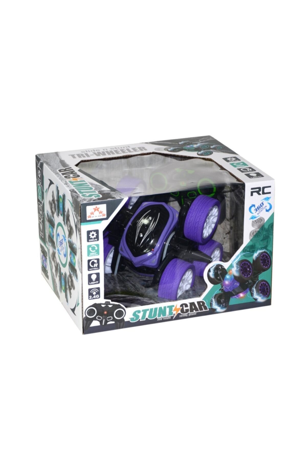 CAN OYUNCAK Fd-5 Kumandalı Akrobat Araba- Stunt Car