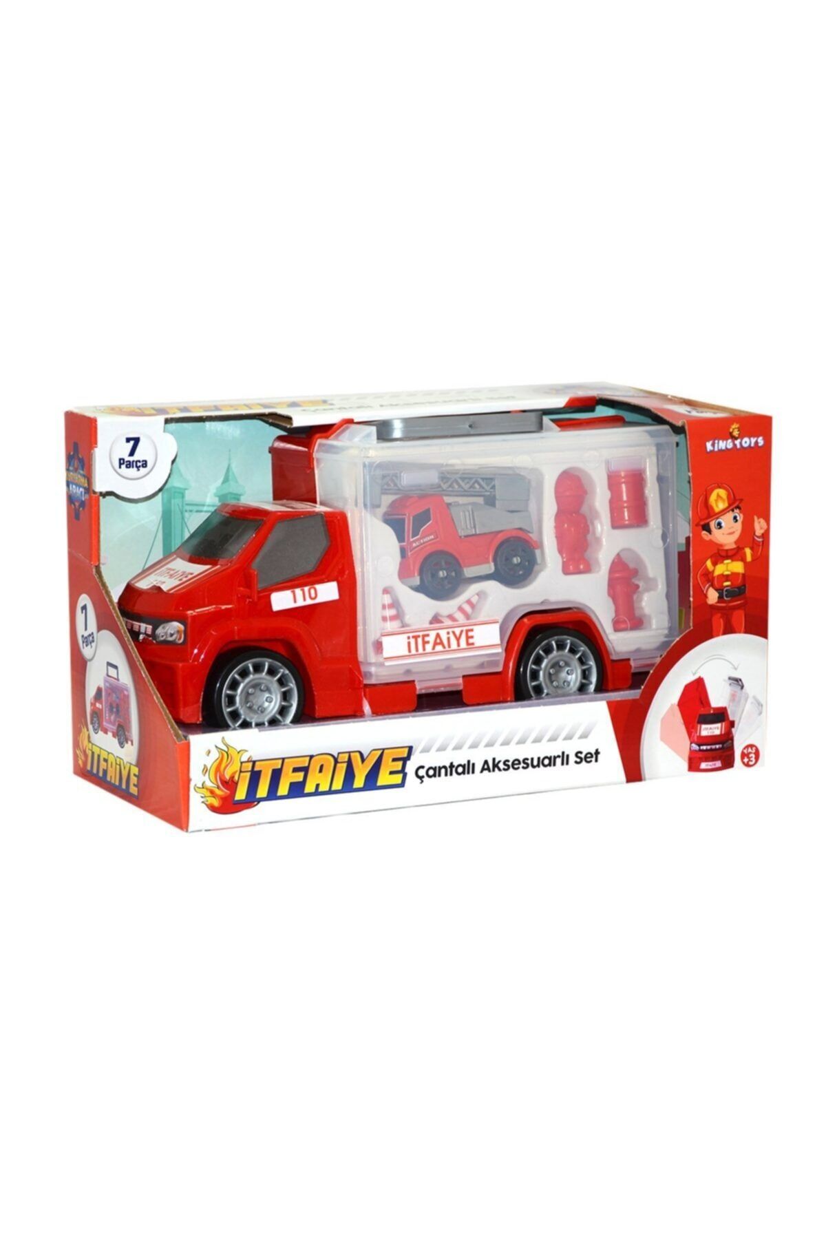 King Toys Mrt-67 , Çantalı Itfaiye Kurtarma Aracı