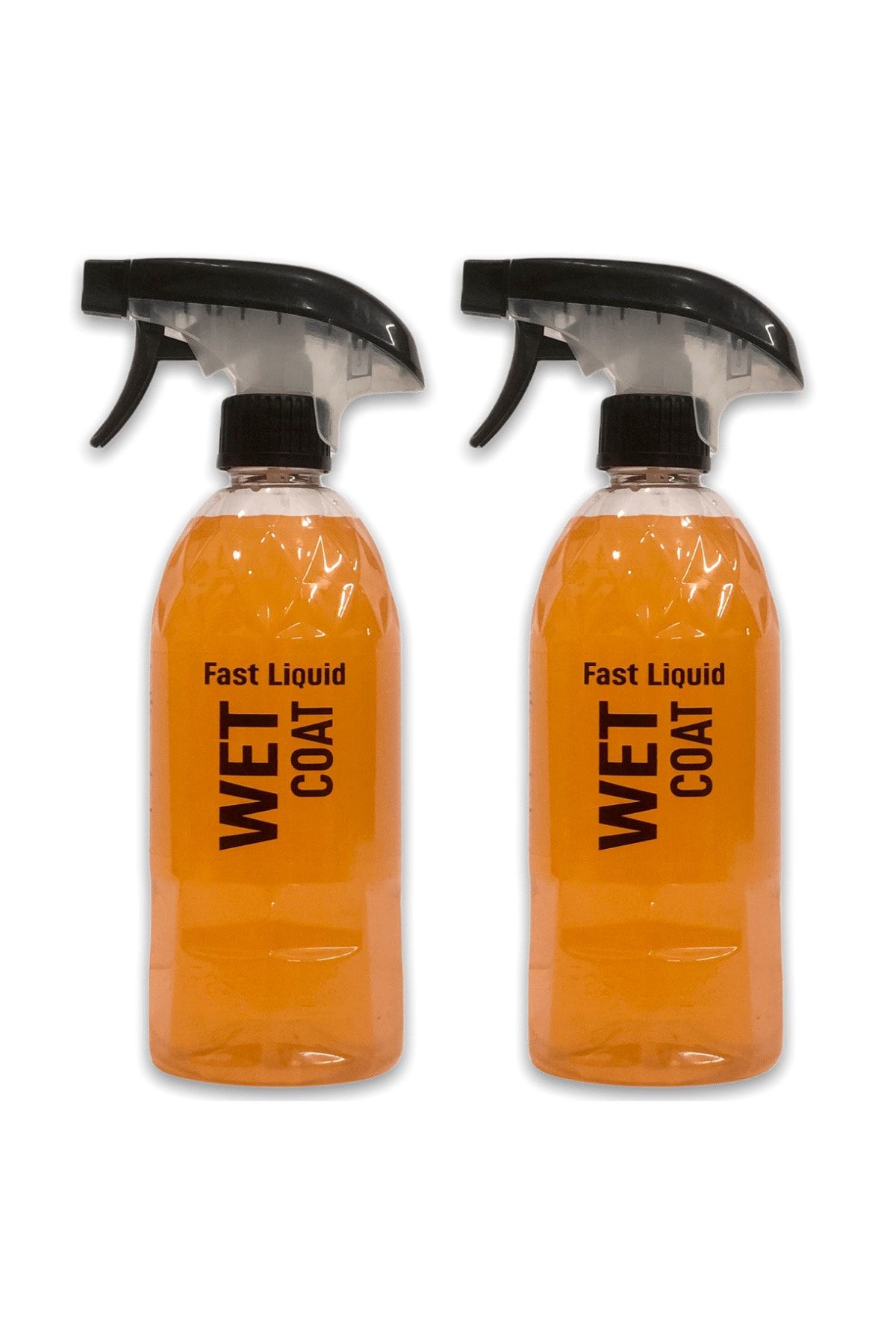 Fast Liquid Wet Coat 2 Adet 500 Ml - Seramik Katkılı Hızlı Cila Wax & Nano Boya Koruma & Islak Cila