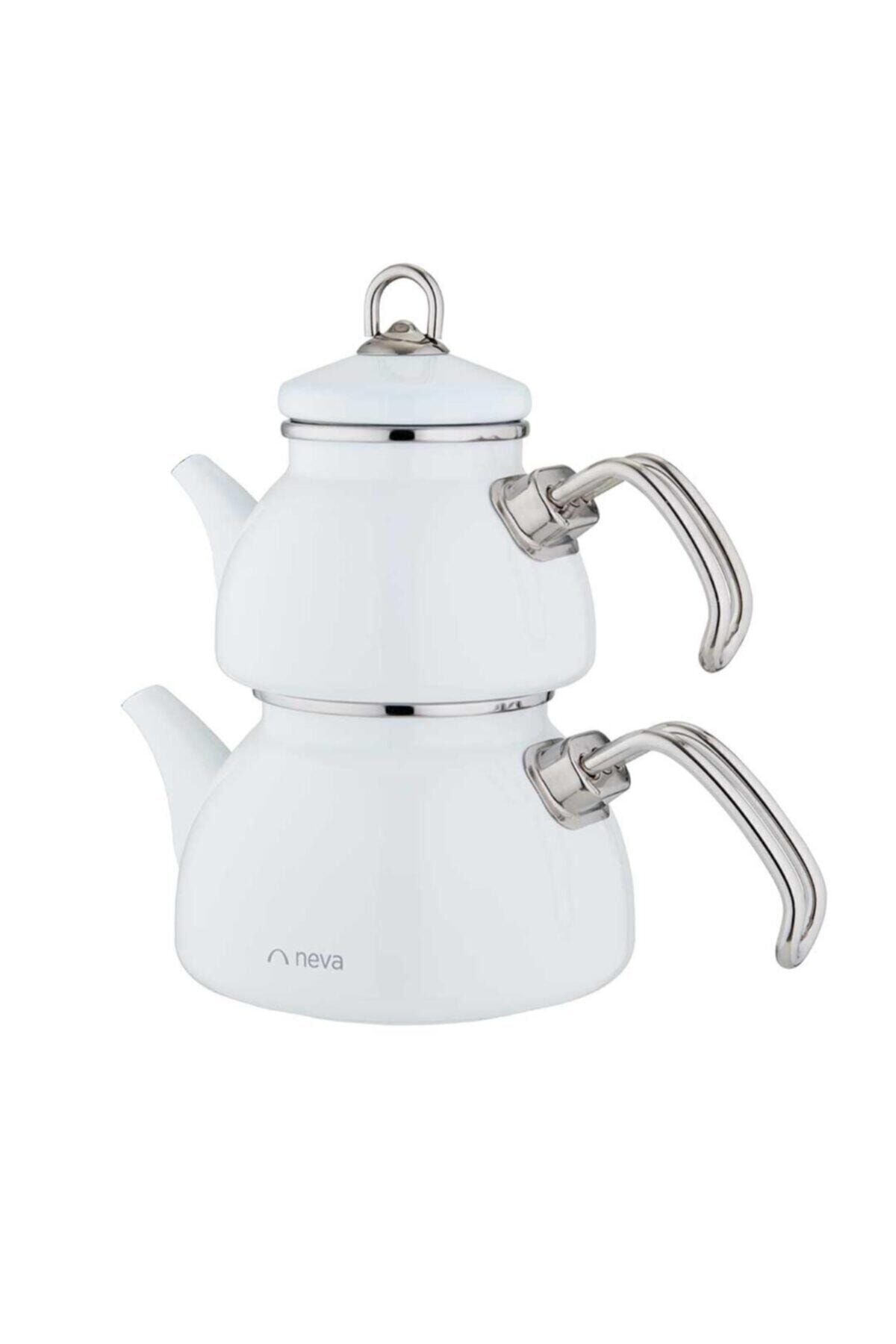 Neva N3095 Lilyum Emaye Süper Mini Demlik Seti