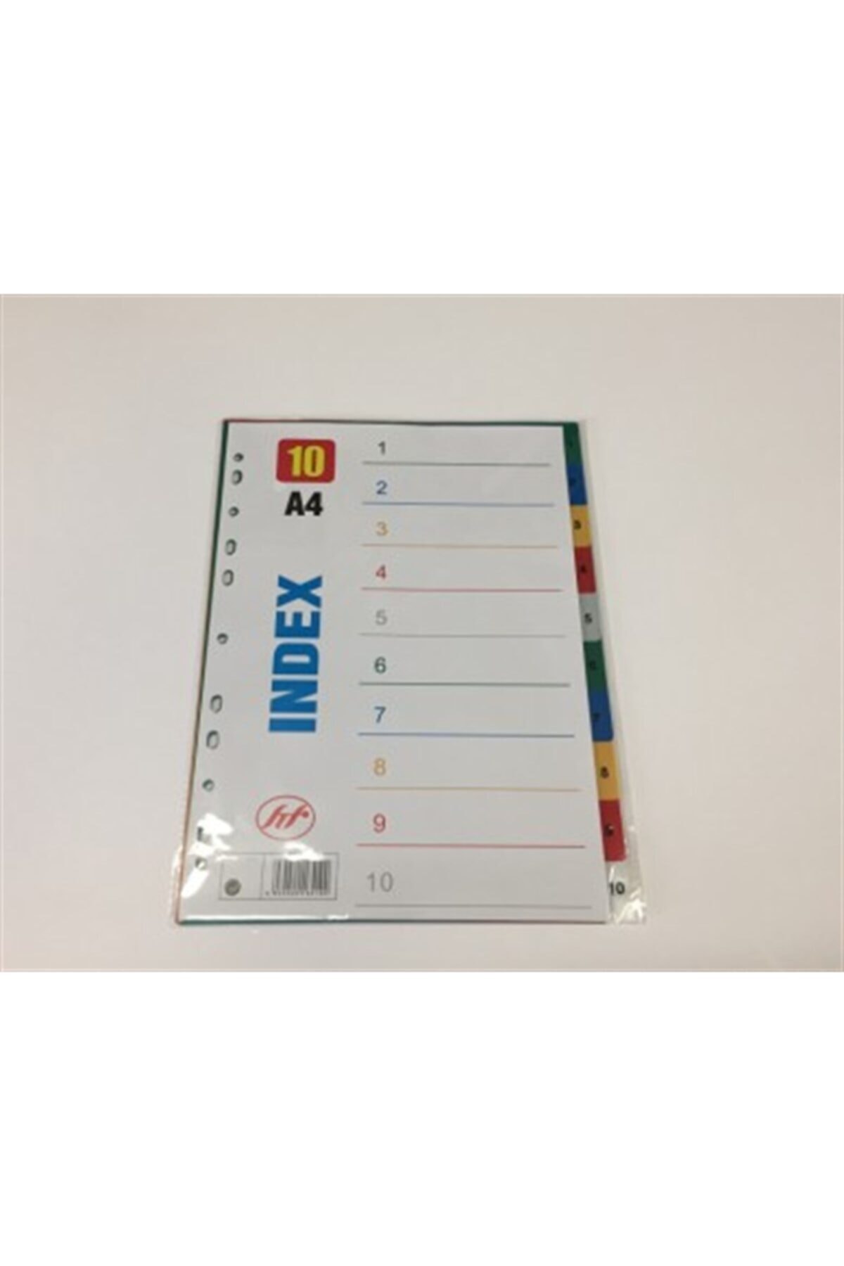 Linea Renkli Ayraç 1-10 Rakamlı