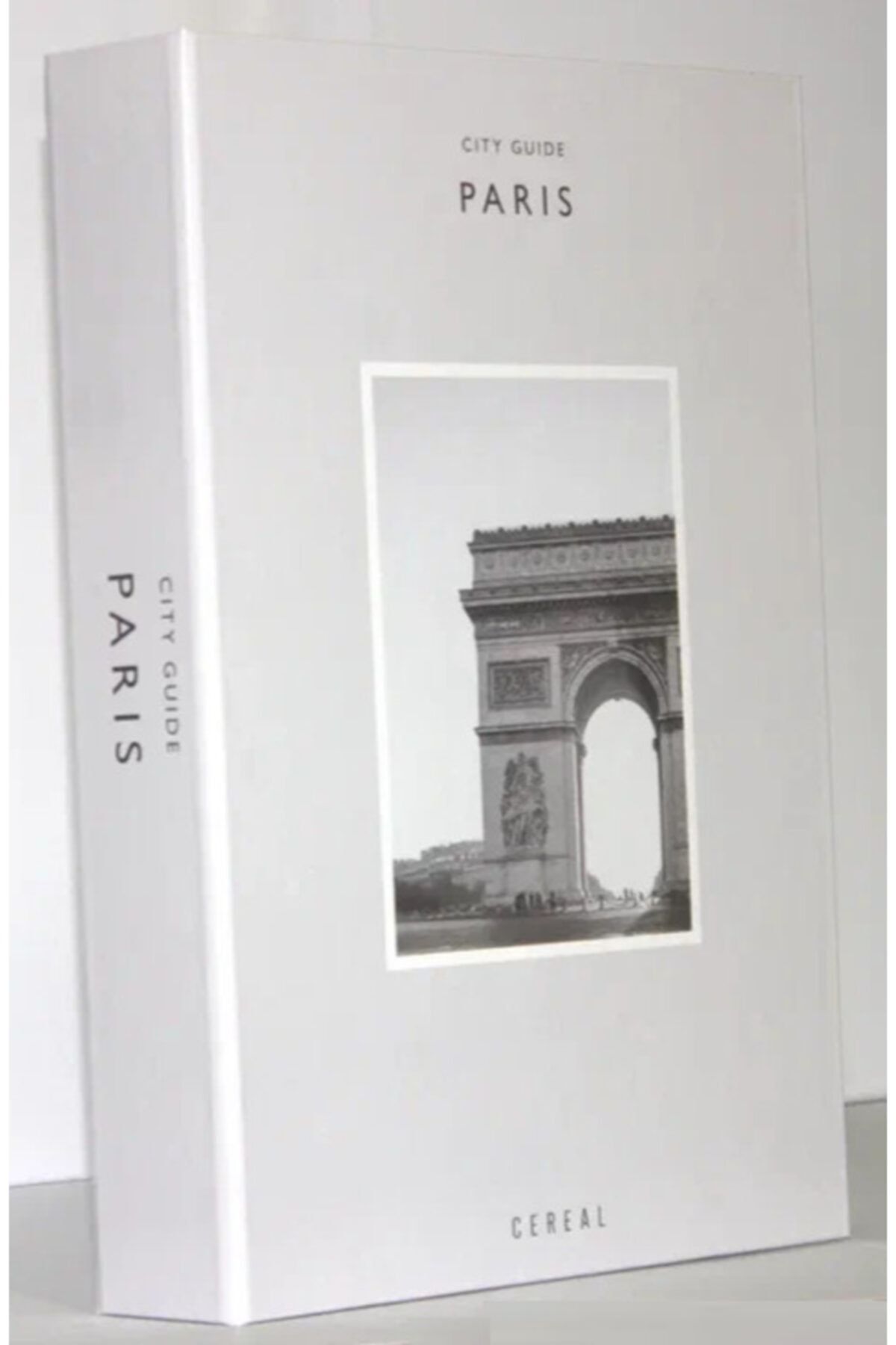 MagicHomeDecor Cereal Paris City Guide Dekoratif Kitap Kutusu