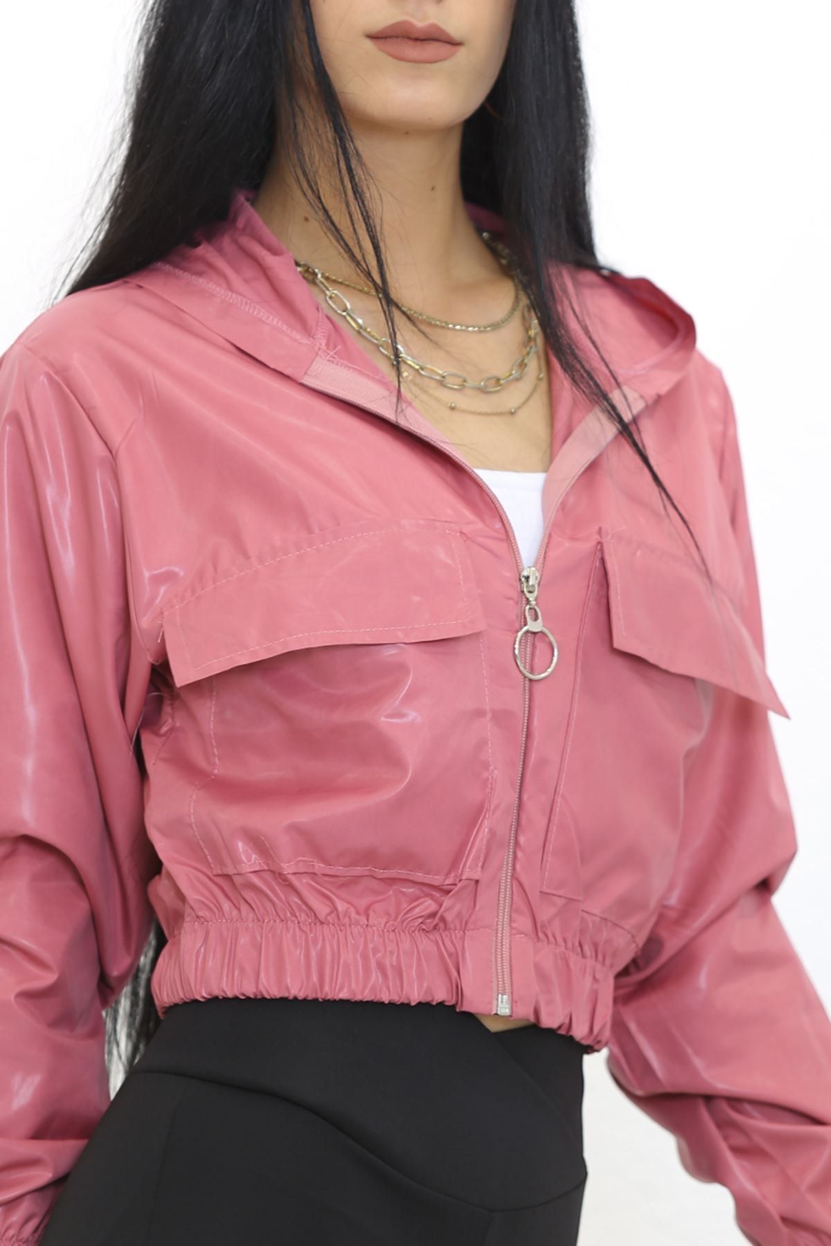 Buysanos Yağmurluk Mont Pembe - 7539.107.