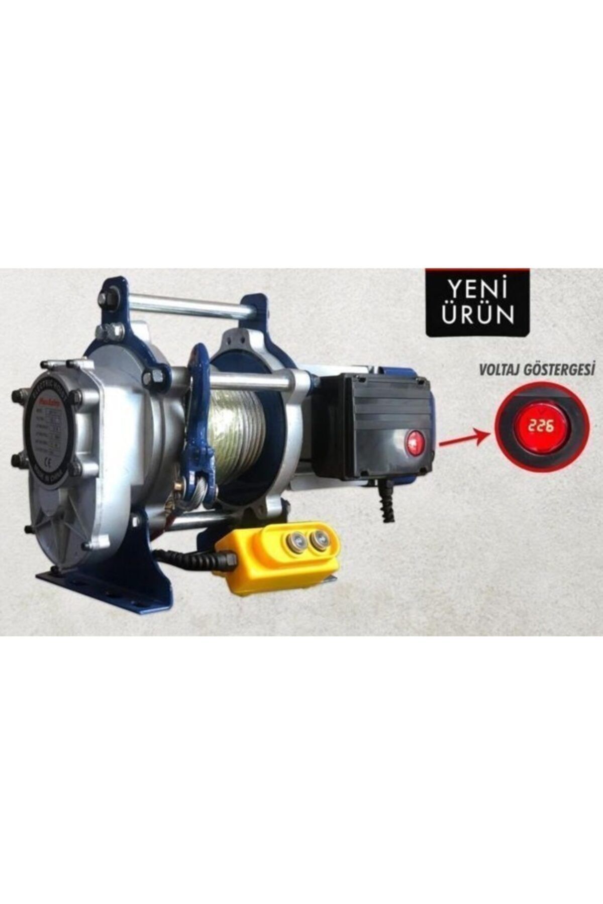 Max Extra 750-1500 Kg Endüstriyel Elektrikli Vinç Monofaze