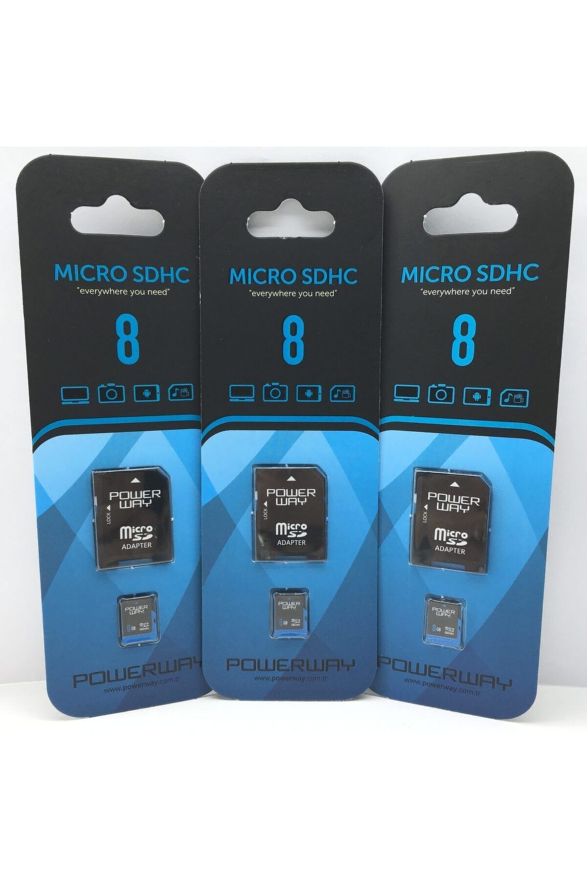 TEKNOTOK 8 Gb Micro Sd Hafıza Kartı Powerway