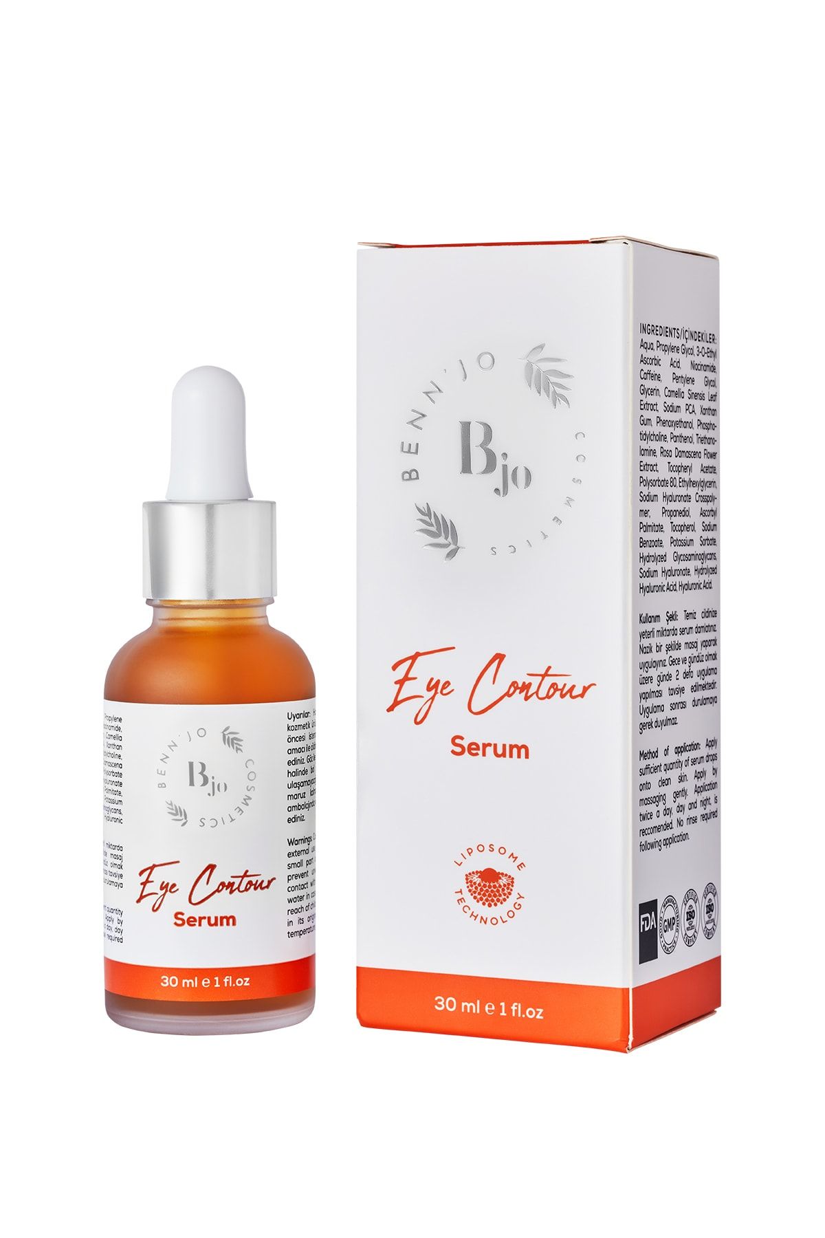 Benn'jo Cosmetics Eye Contour Serum
