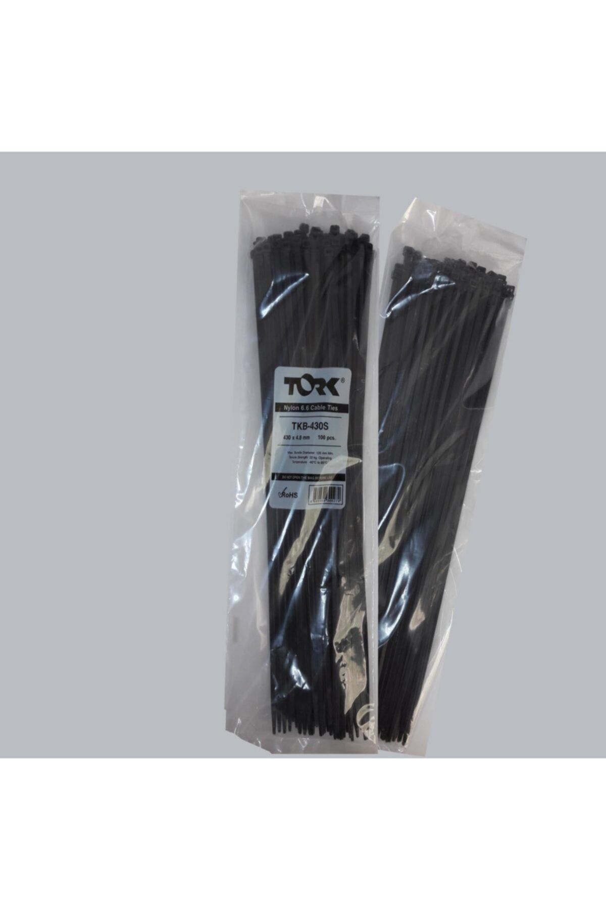 TORK Kablo Bağı 4,8x370 Siyah