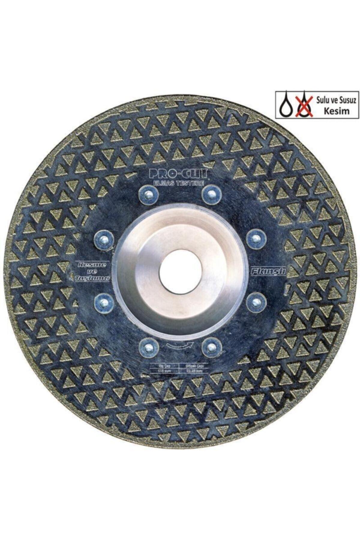 Procut Procut 50953 Dt 115 Elmas Flanşlı Kesme Taşlama