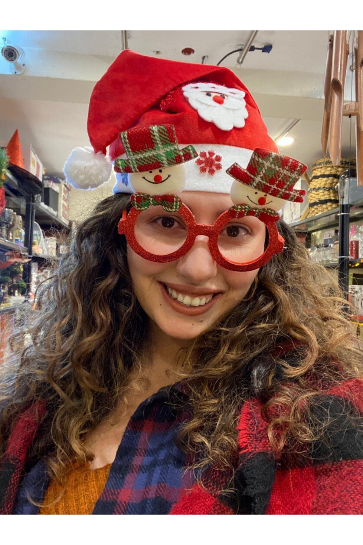 Patavat Yılbaşı Gözlüğü Kardanadamlı