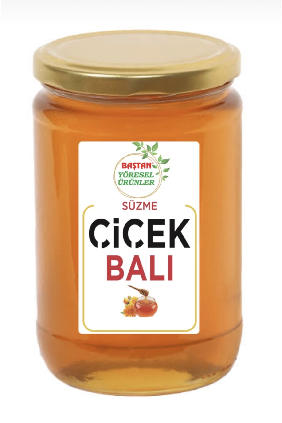 Baştan Yöresel Ürünler Bozdağ Süzme Çiçek Balı 850gram