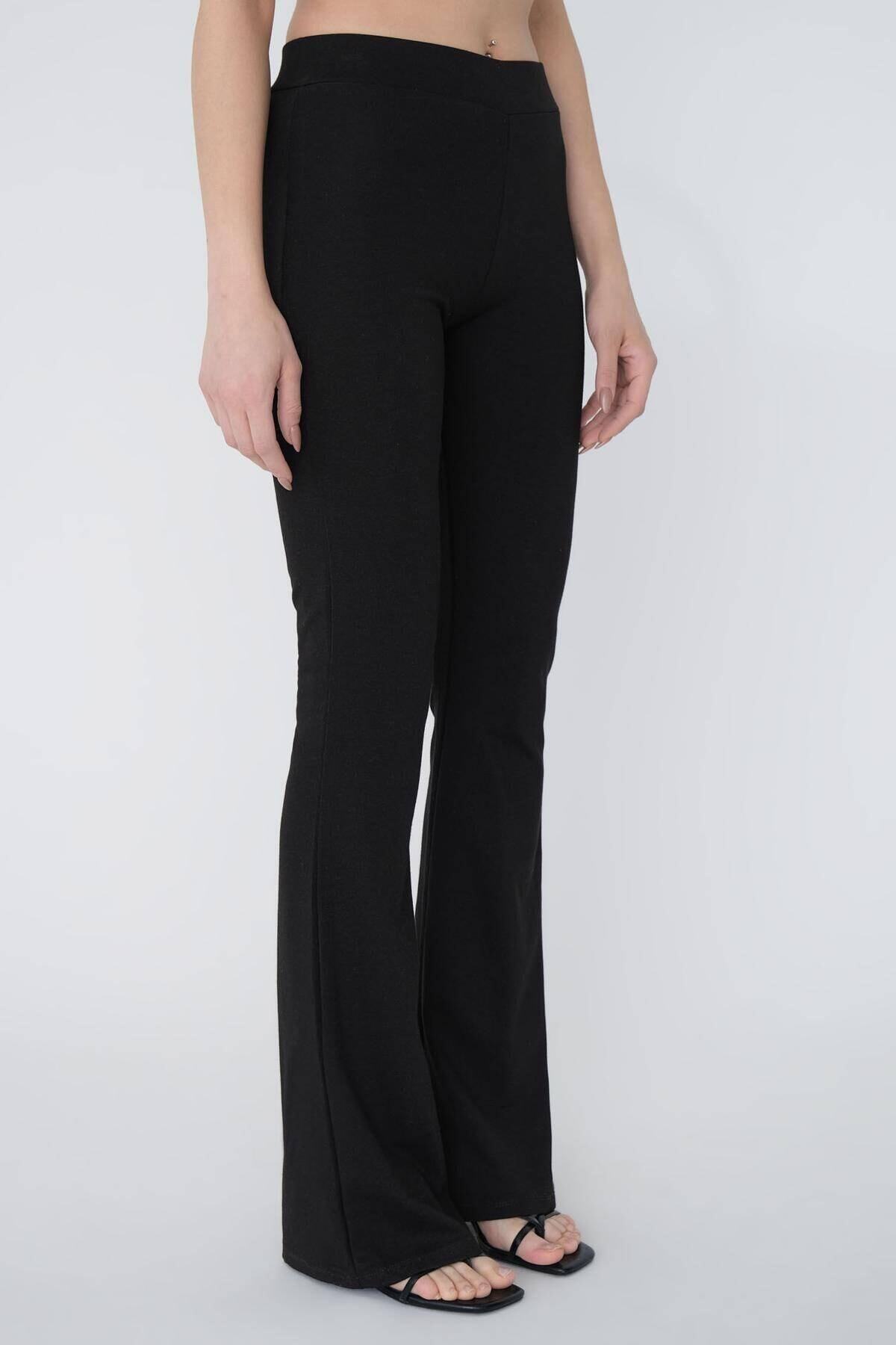 Addax Yüksek Bel Tayt Tyt1036 - Dk11