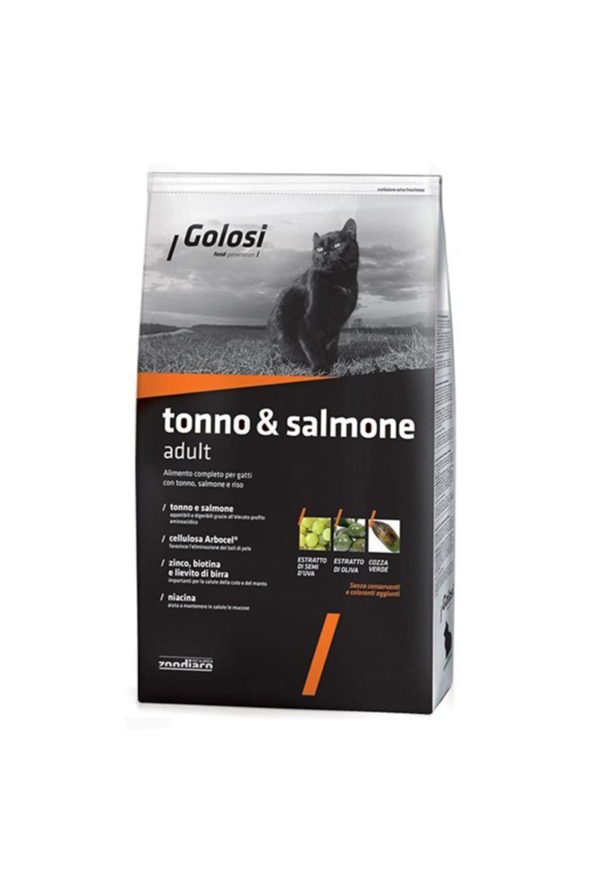 Golosi Ton Ve Somon Balıklı Yetişkin Kedi Maması 7,5 kg