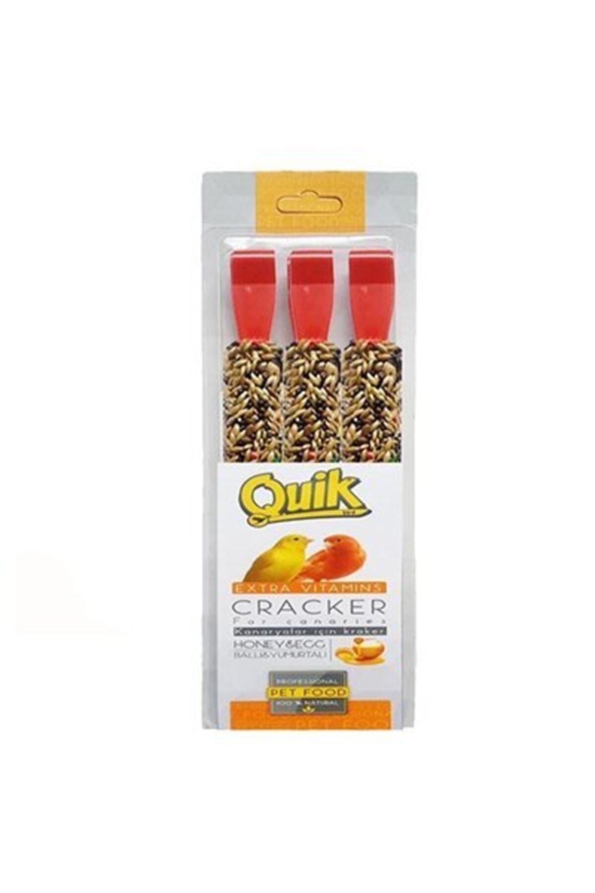 Quik Ballı Kanarya Krakeri 3 Lü