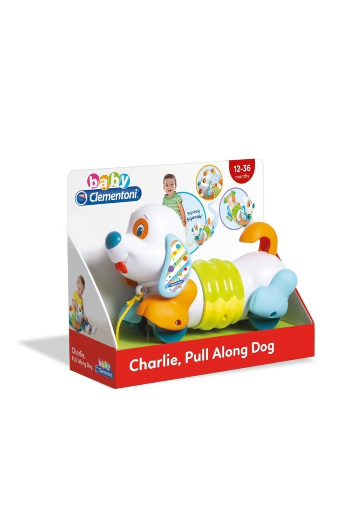 CLEMENTONI 17262 Baby Clementoni Çek Çek Köpek / +9 Ay