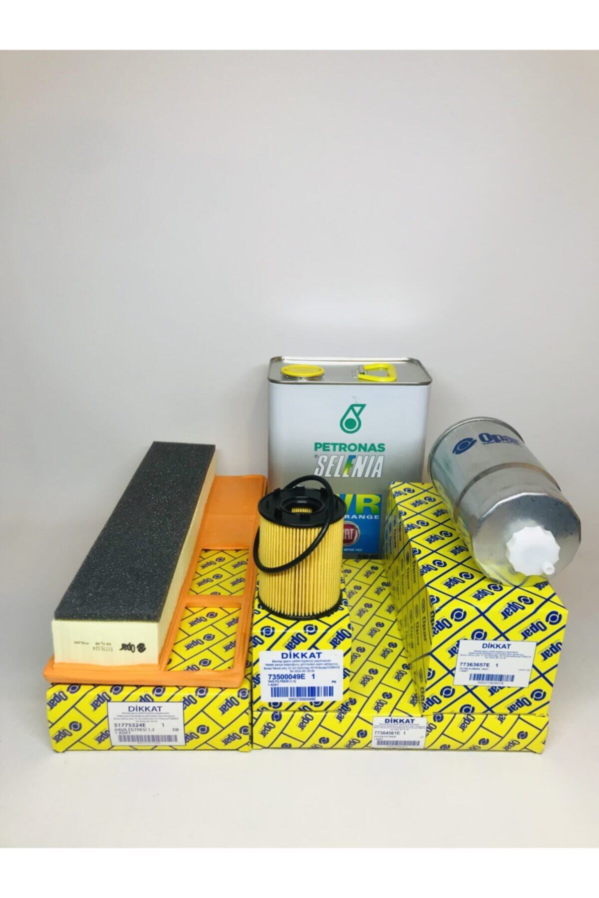 SELENIA Fiat Linea Fiorino Euro 4 1.3 Mjt Filtre Seti Selenia 5.40 Motor Yağı