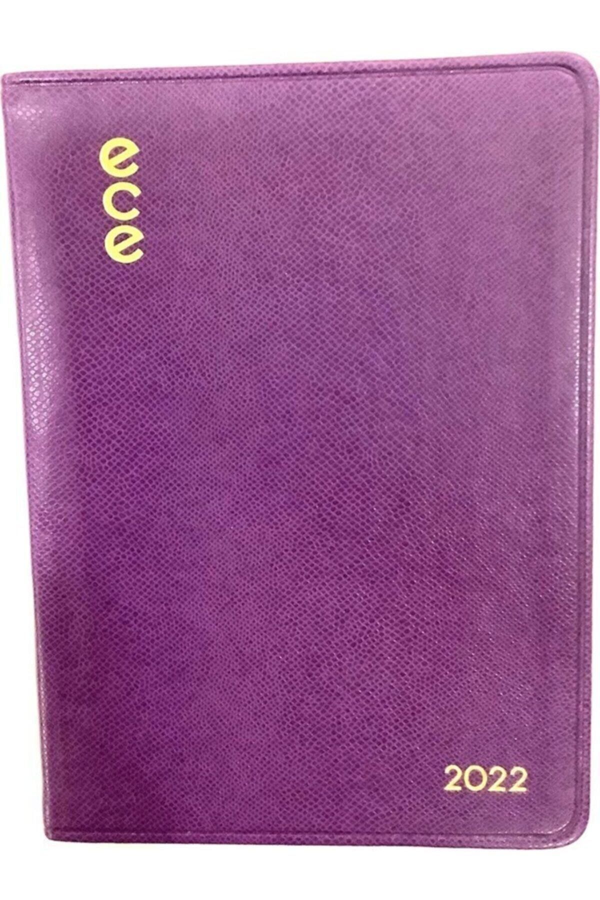 Ece Ajanda Sı 2022 Moda 13x18 2022 Haftalık Ajanda Mor