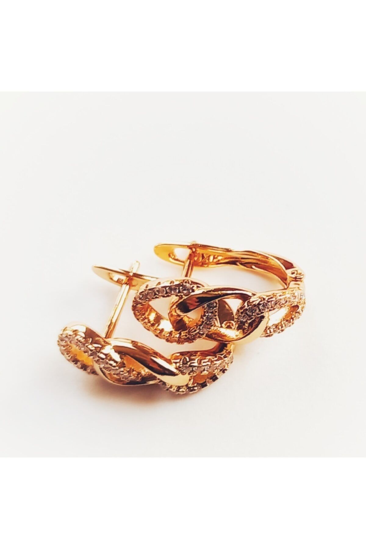 XUPING JEWELRY Celik Zirkon Tasli Zincir Model Kupe