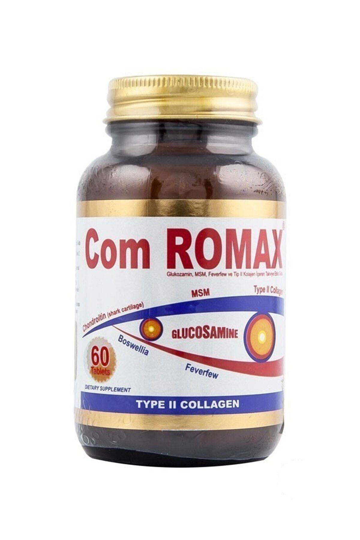 Com Romax Glucosamine Chondroitin Msm 60 Tablet 8698679000395(SKT 10/2021)