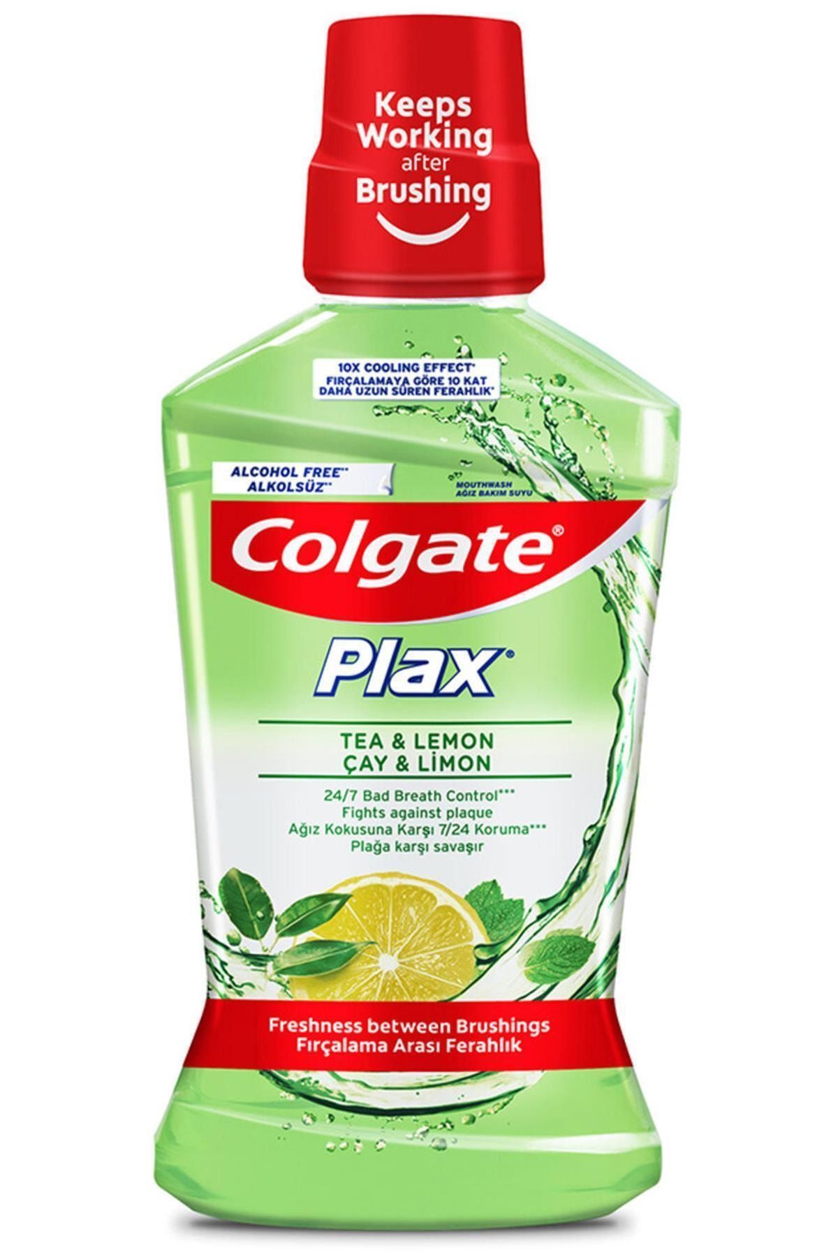 Colgate Marka: Plax Çay Ve Limon Alkolsüz Ağız Bakım Suyu 500 Ml Kategori: Ağız Çalkalama S