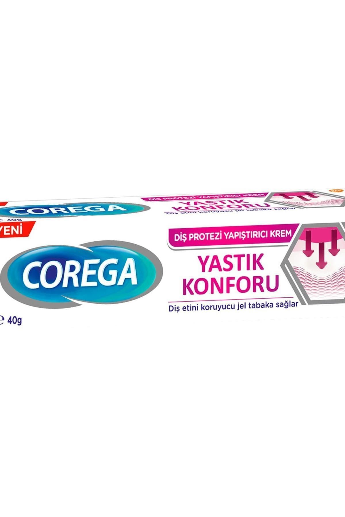 Corega Marka: Yastık Konforu Diş Protezi Yapıştırıcı Krem 40g Kategori: Diş Beyazlatma Ürünü