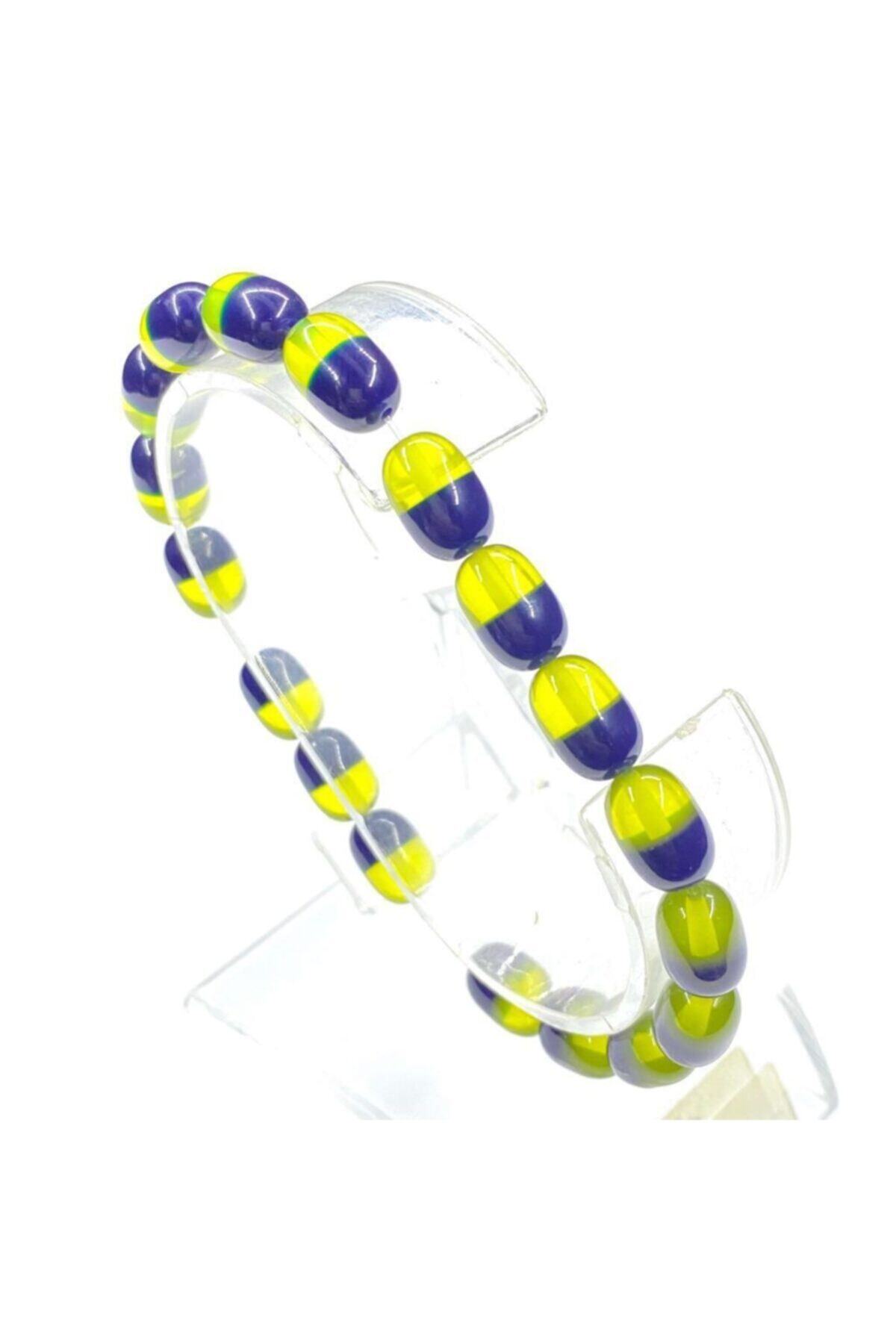 izmur tesbih Kapsül Model 7-11mm Fenerbahçe Taraftar Ateş Kehribar Bileklik