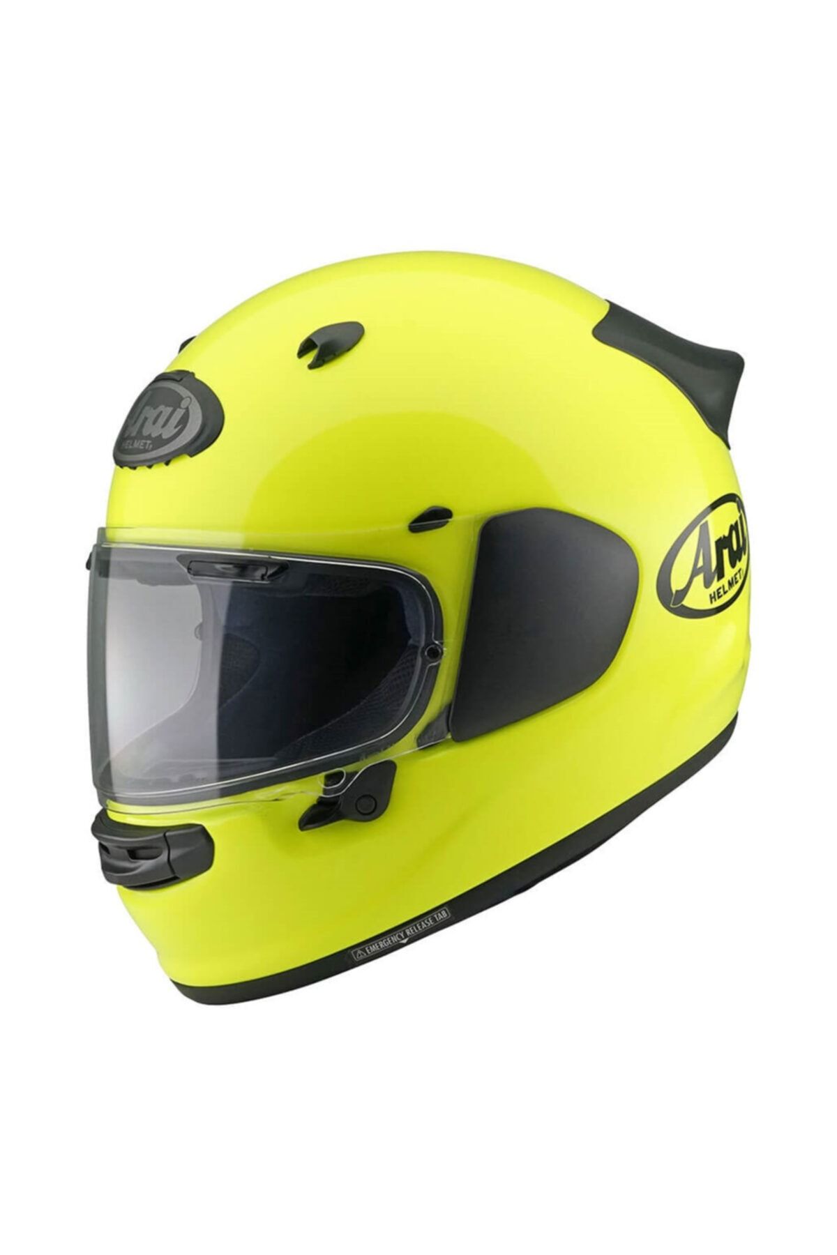 ARAI Quantic Fluor Yellow Kapalı Kask-l