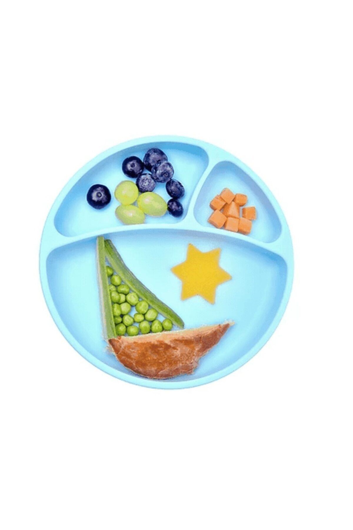 Oioi Bebek Porsiyon Tabağı Mavi