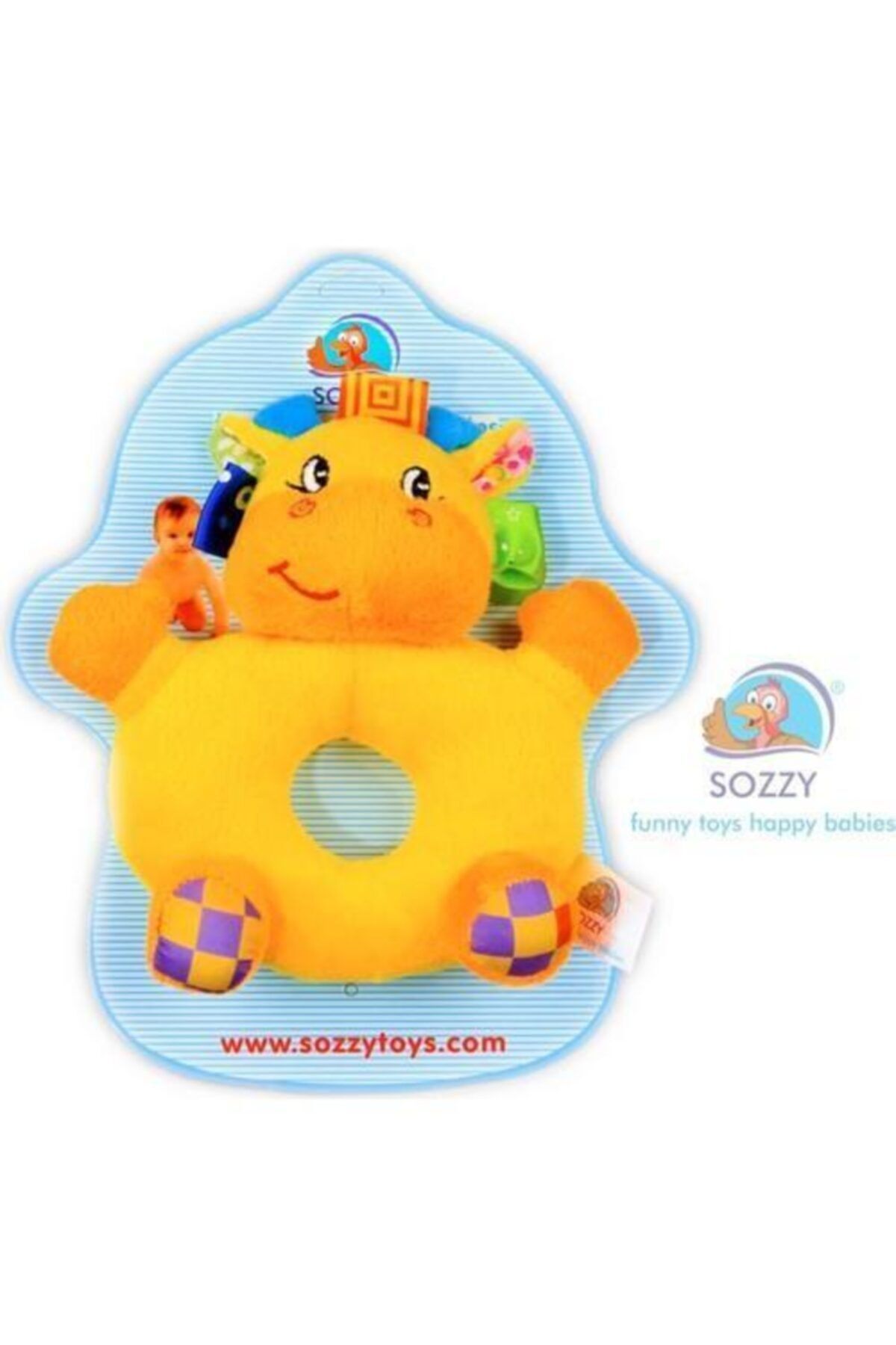Sozzy Toys Çıngıraklı Zürafam Szy104