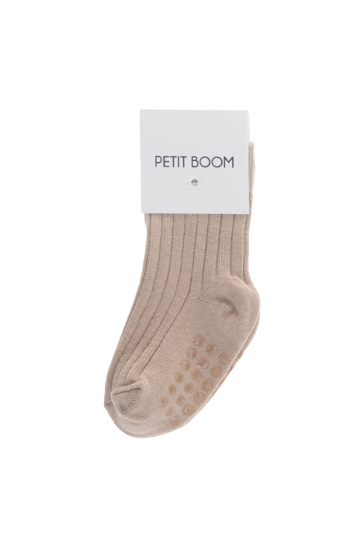 Petit Boom Bebek/çocuk Fitilli Çorap Bej