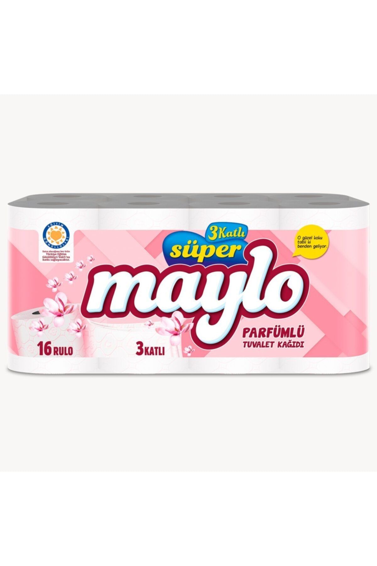 Maylo Parfümlü Tuvalet Kağidi 16 Rulo X 3 Adet = 48 Rulo