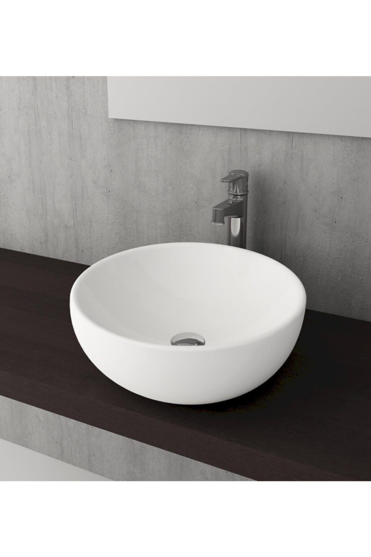 Bocchi Venezia Çanak Lavabo 45 Cm Parlak Beyaz 1119-001-0125