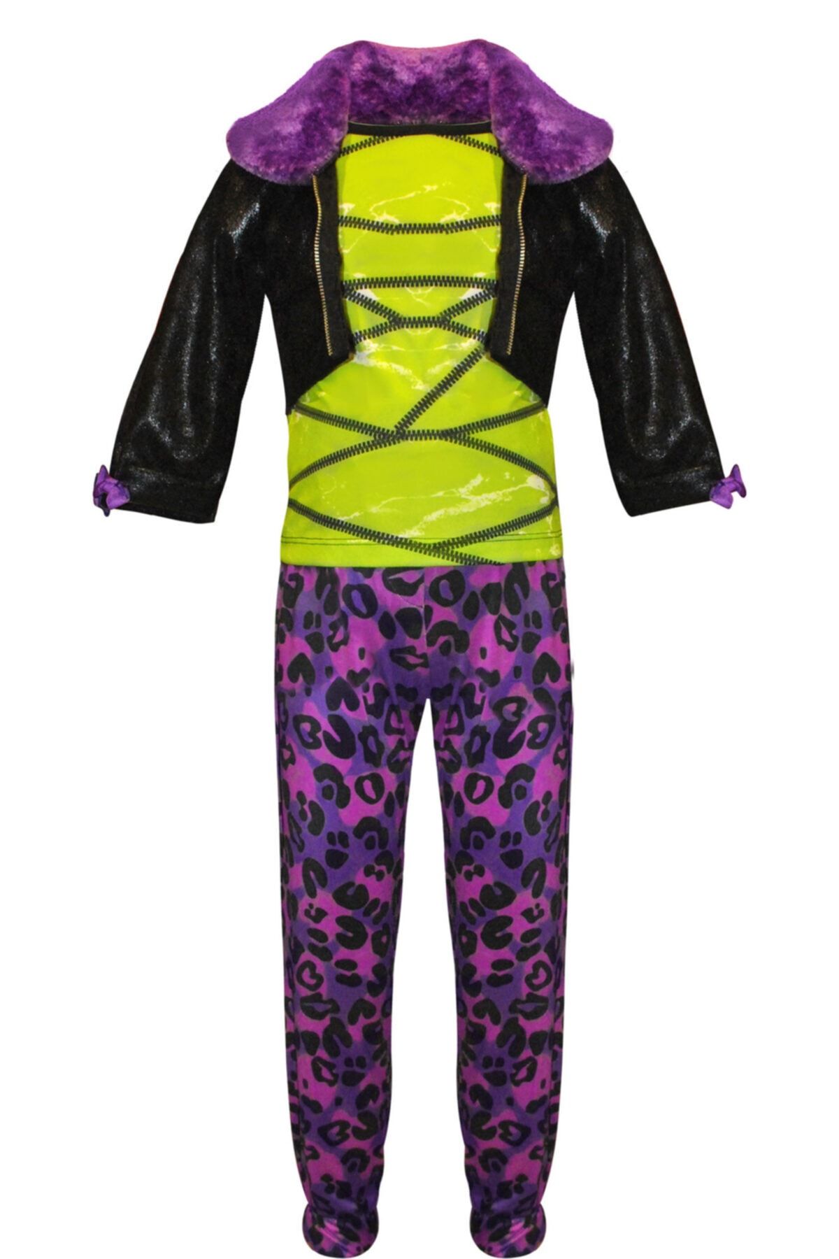 MONSTER HIGH Clawdeen Wolf Kostüm Yeni 7-9 Yaş
