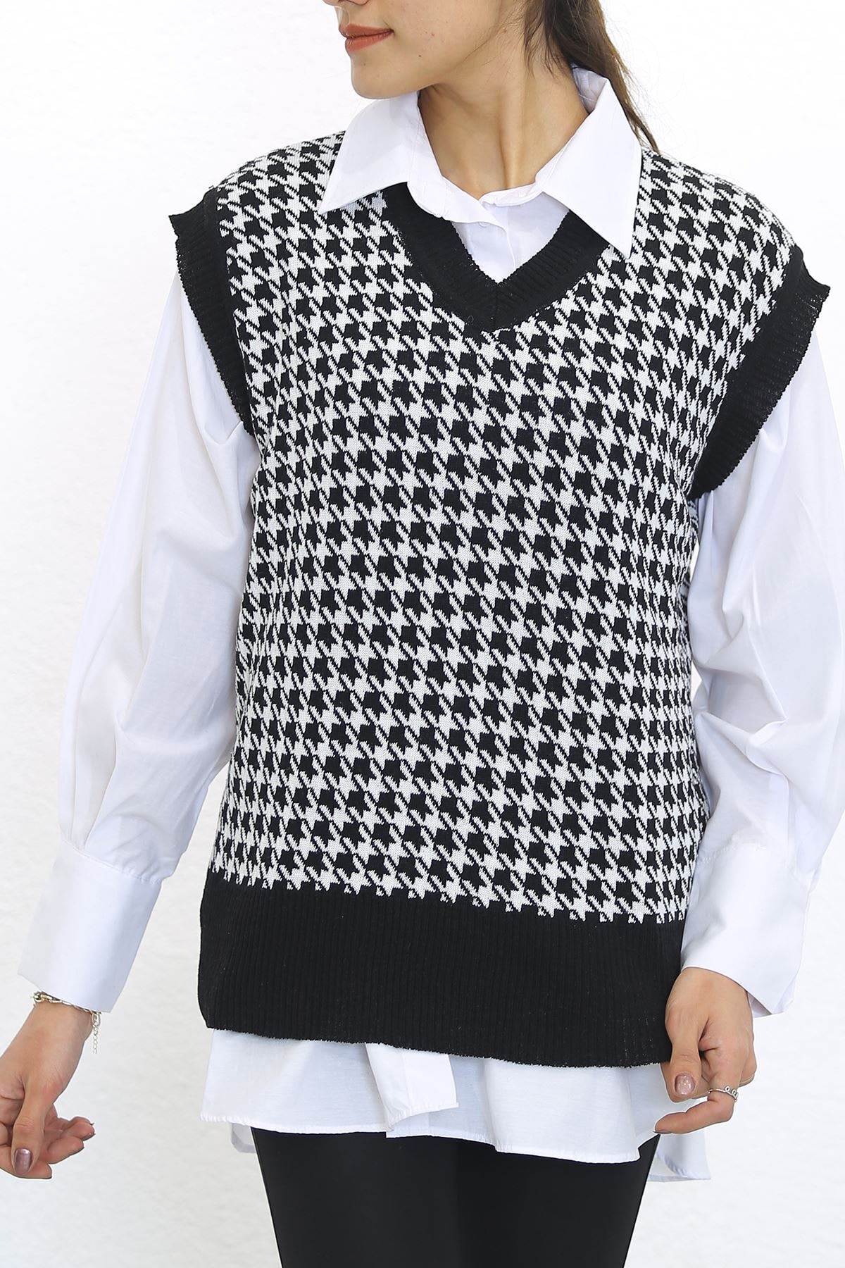 APAKShop Kazayağı Süveter Siyah