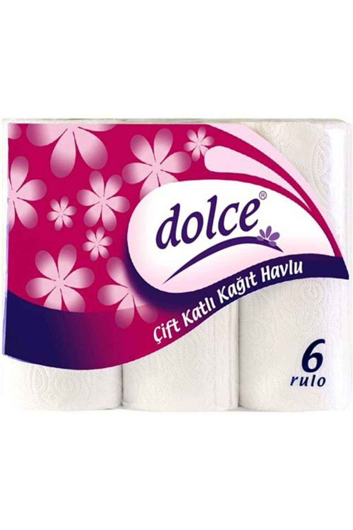 Dolce Kağıt Havlu 6 Rulo Çift Katlı
