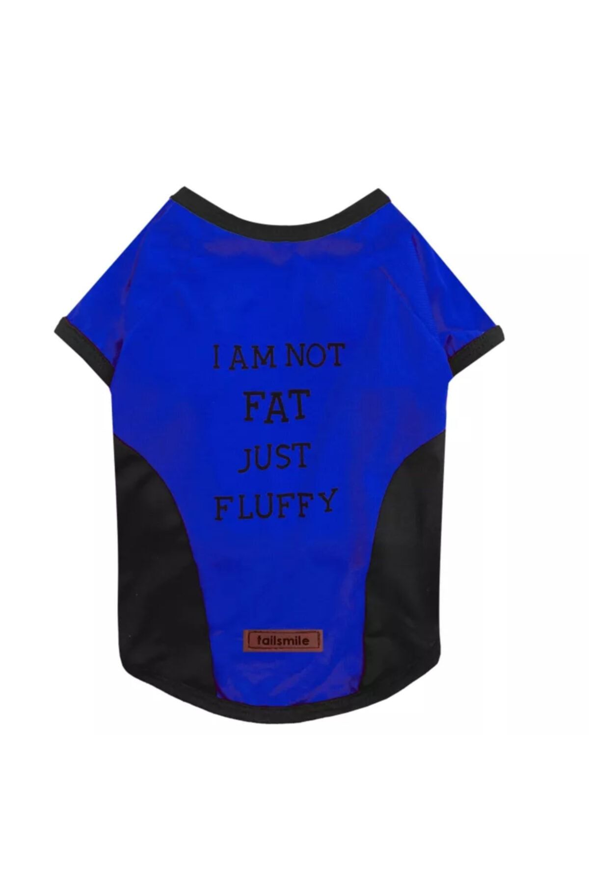 tailsmille I'm Not Fat Just Fluffy T-shirt Mavi