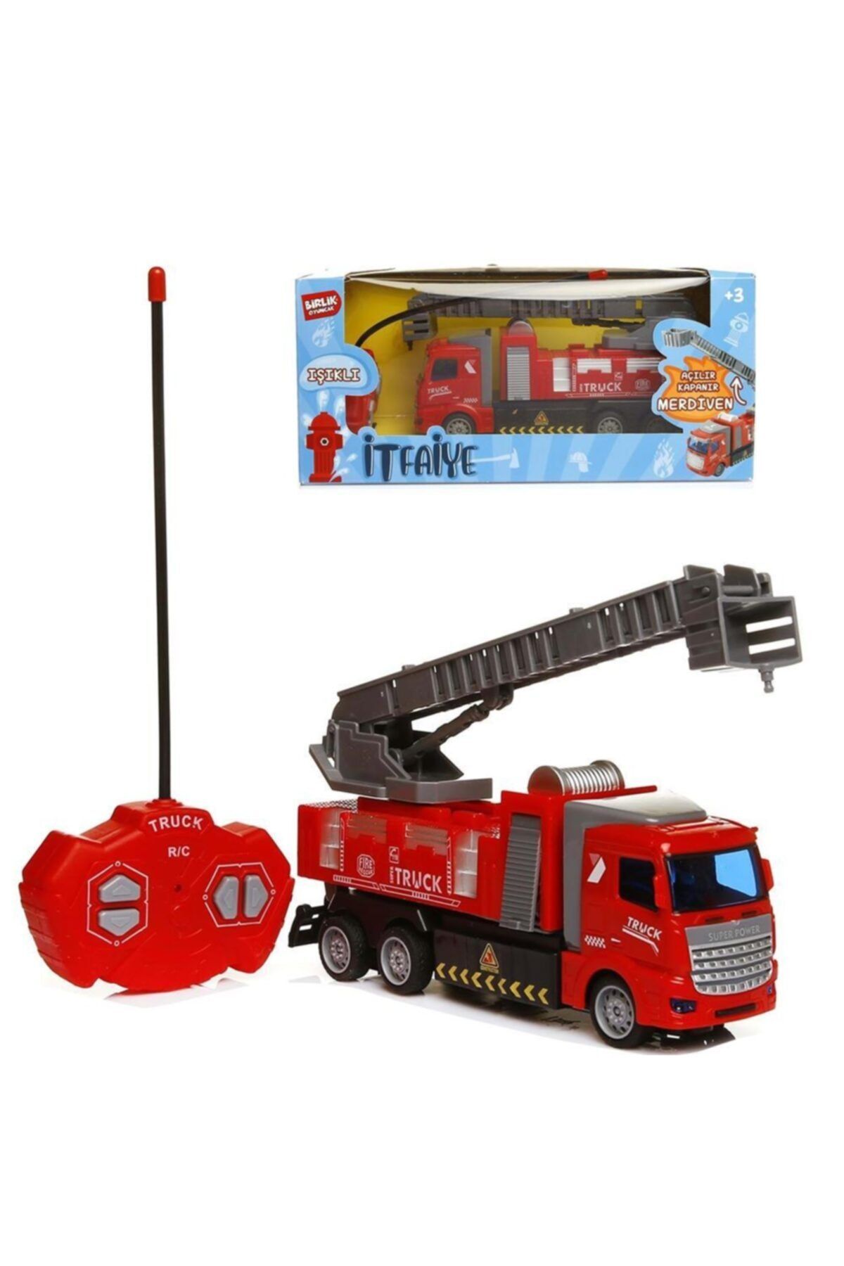 BİRLİK TOYS Uzaktan Kumandalı Sesli Itfaiye Aracı