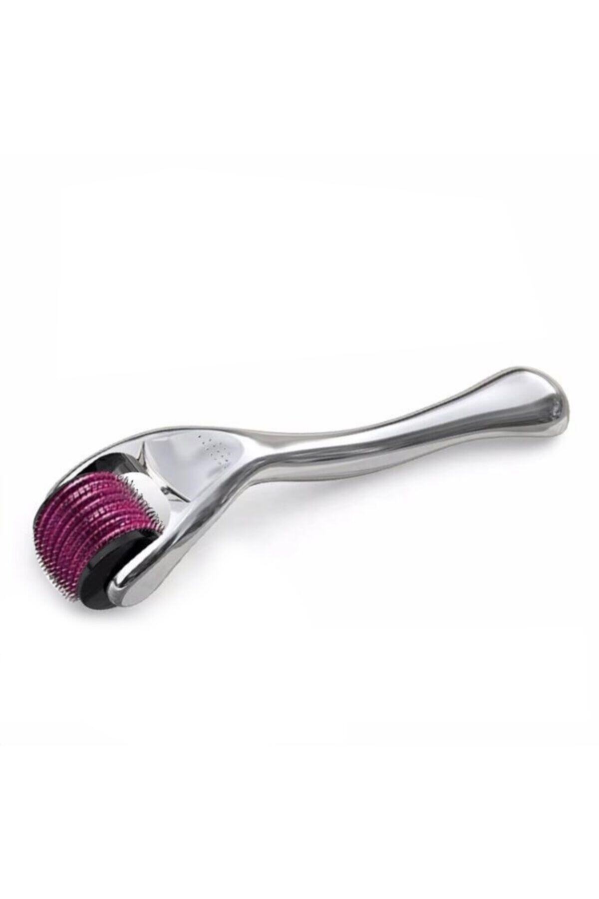 Pazaranka Dermaroller 540 Titanyum Iğneli 1 Mm Saç,yüz Ve Boyun Bölgesi Masaj Aleti Siyah Mastek