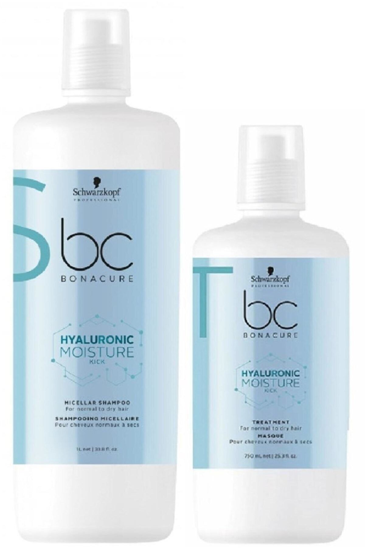 Schwarzkopf Bc Bonacure Hyaluronic Nem Yükleme Micellar 2`li Set