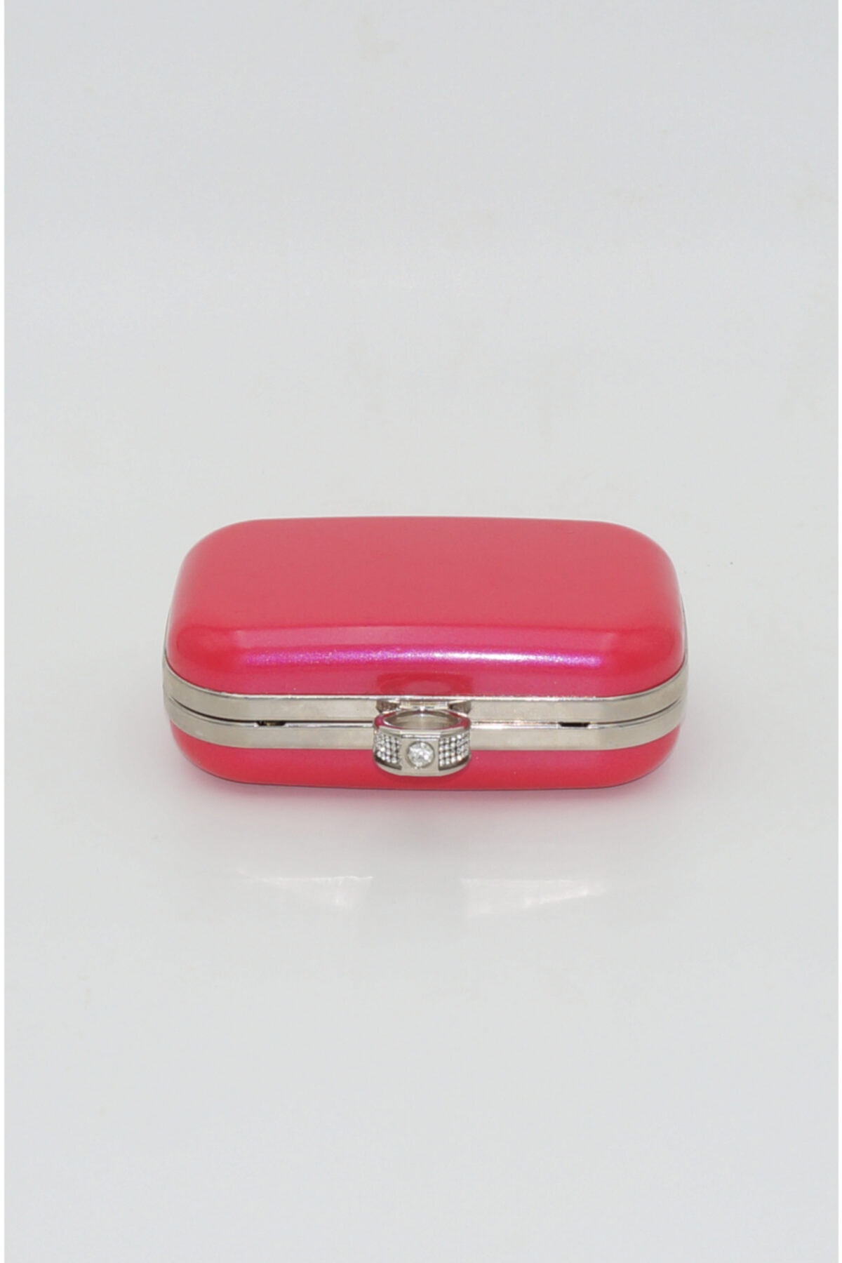 mdsstore Kadın Koyu Pembe Yüzüklü Abiye Çanta