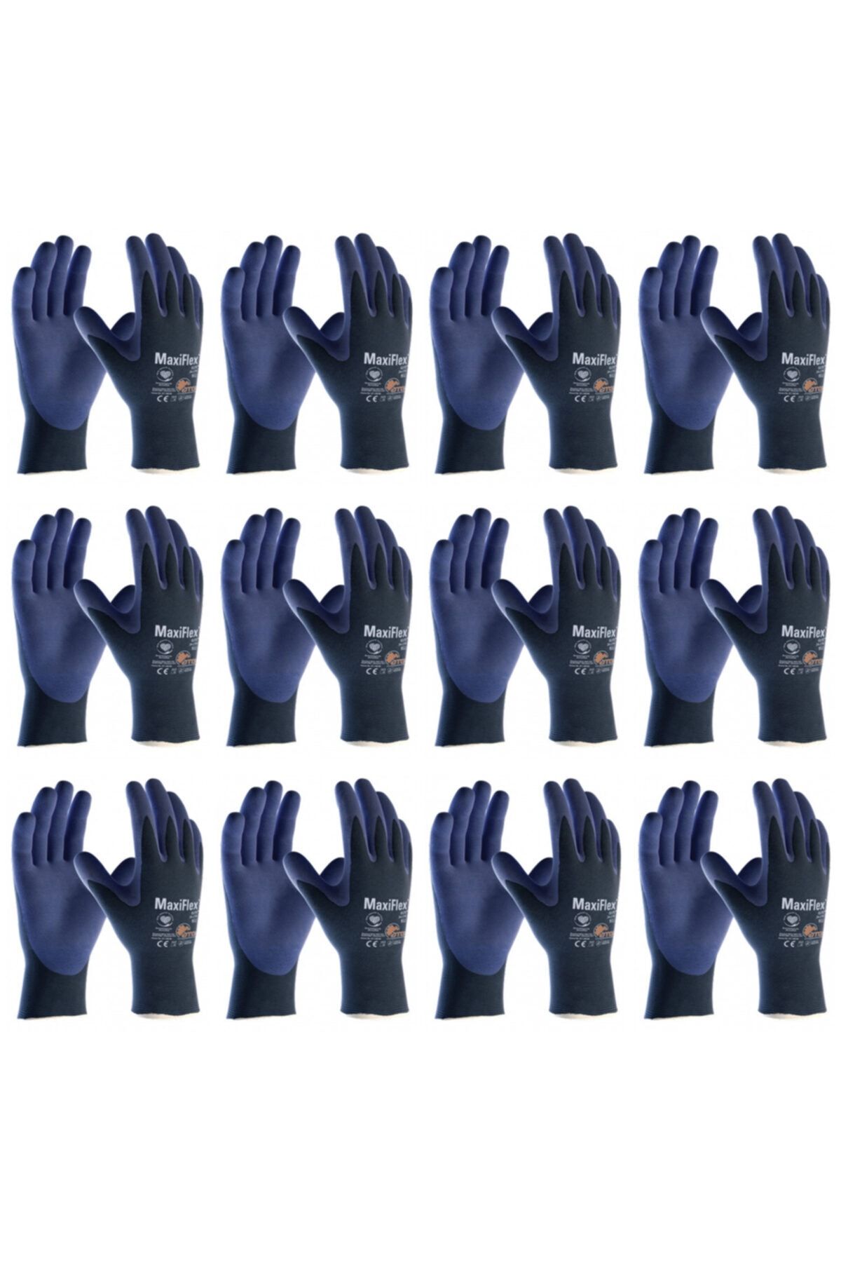 ATG Maxiflex® Elite™ 34-274 Palm Iş Eldiveni Medium No:8 12 Çift
