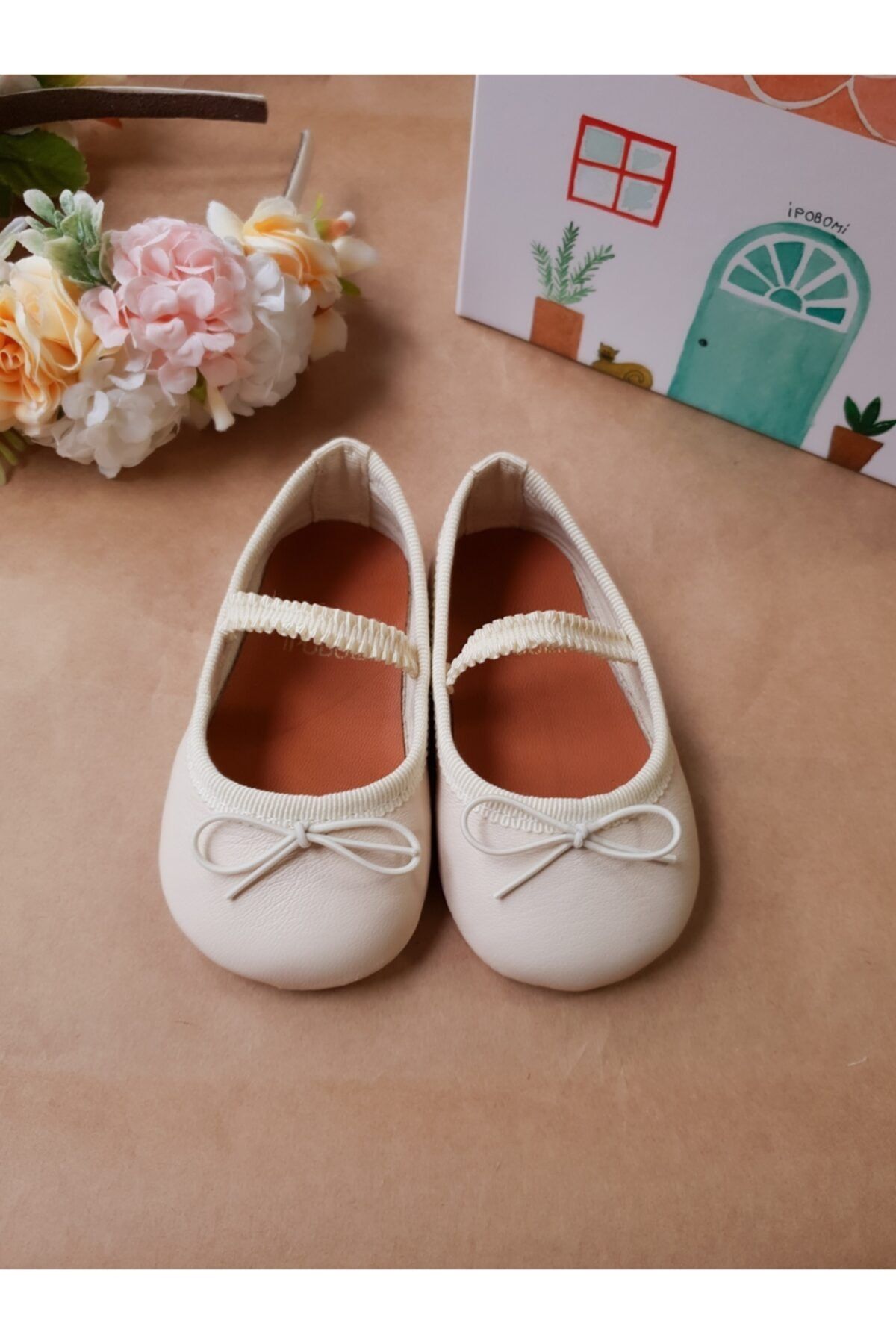 ipobomi Hakiki Deri Bebek Patik Oyun Evi Kutusu Ile