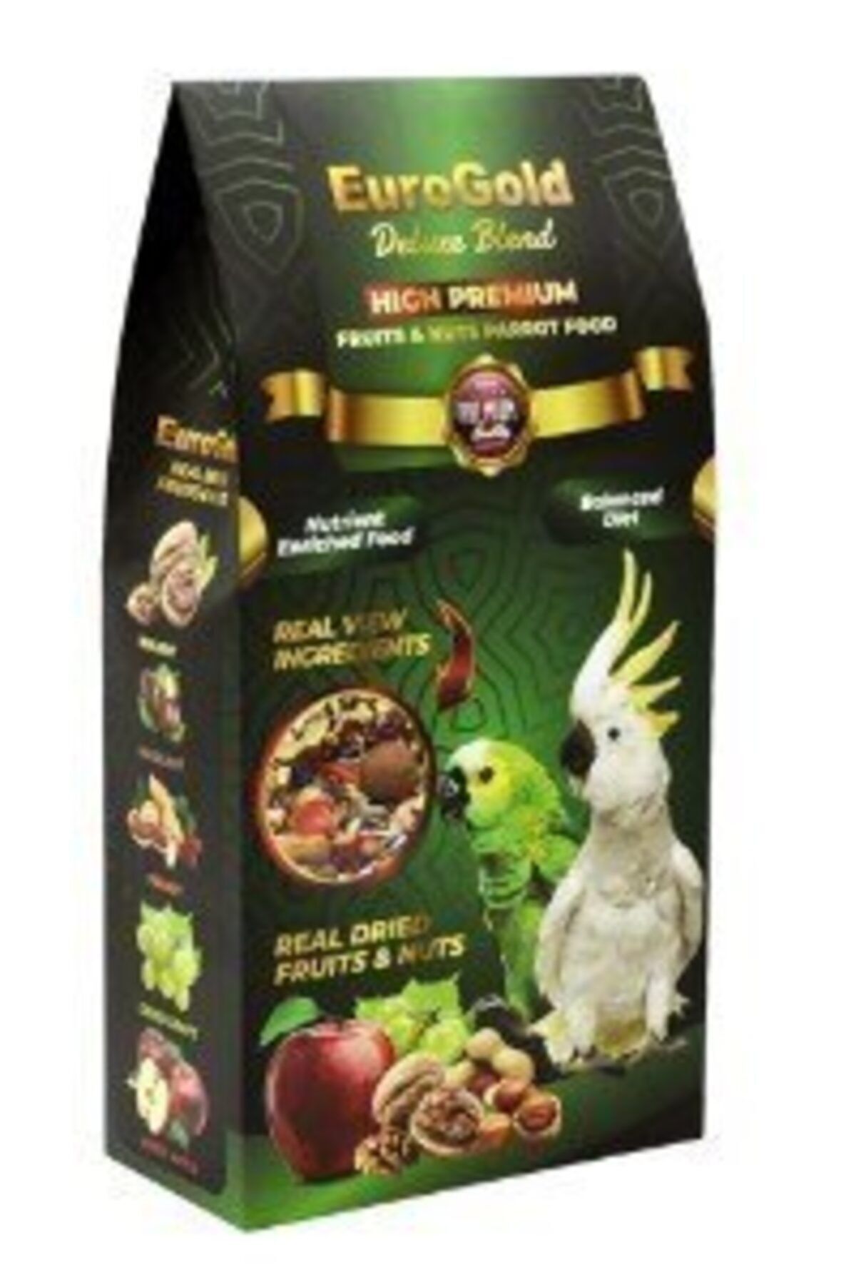 EuroGold Deluxe Fruits&nuts Papağan Yemi 650 Gr X 2 Adet