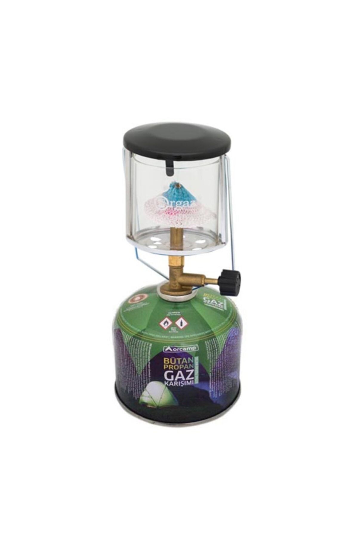 Orgaz L-192-230 Vidalı Kamp Lambası + 230 gr Kartuş