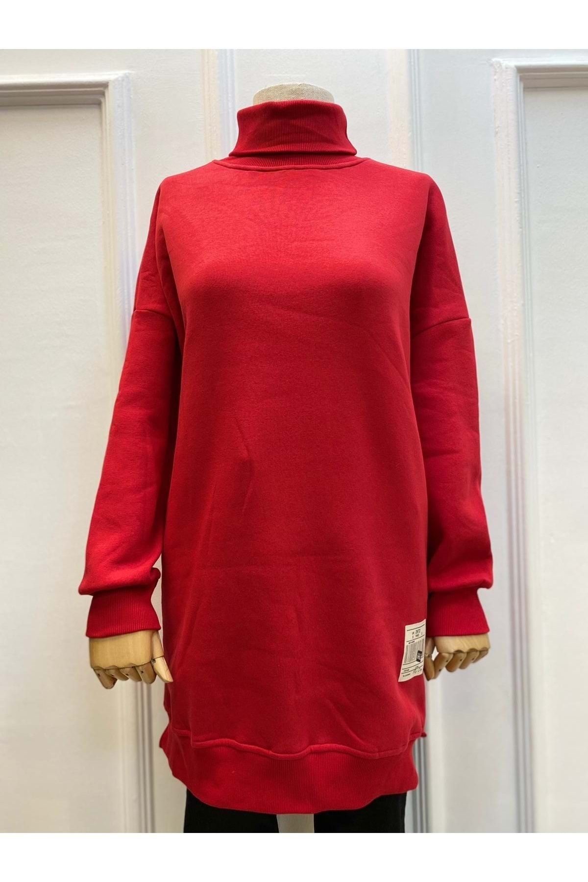 azra fashion Sweat 196640 - Kırmızı - S-m