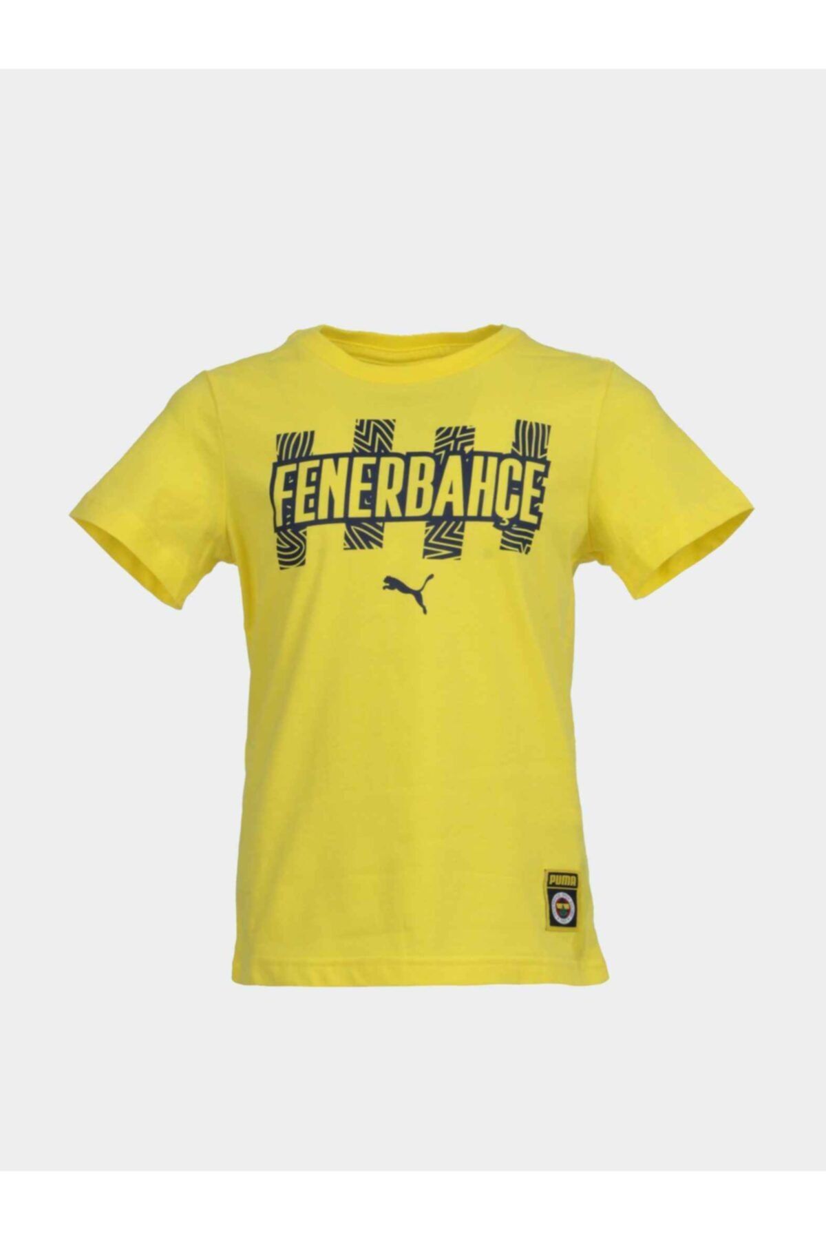 Fenerbahçe Puma Baskılı Jr Sarı Tshı