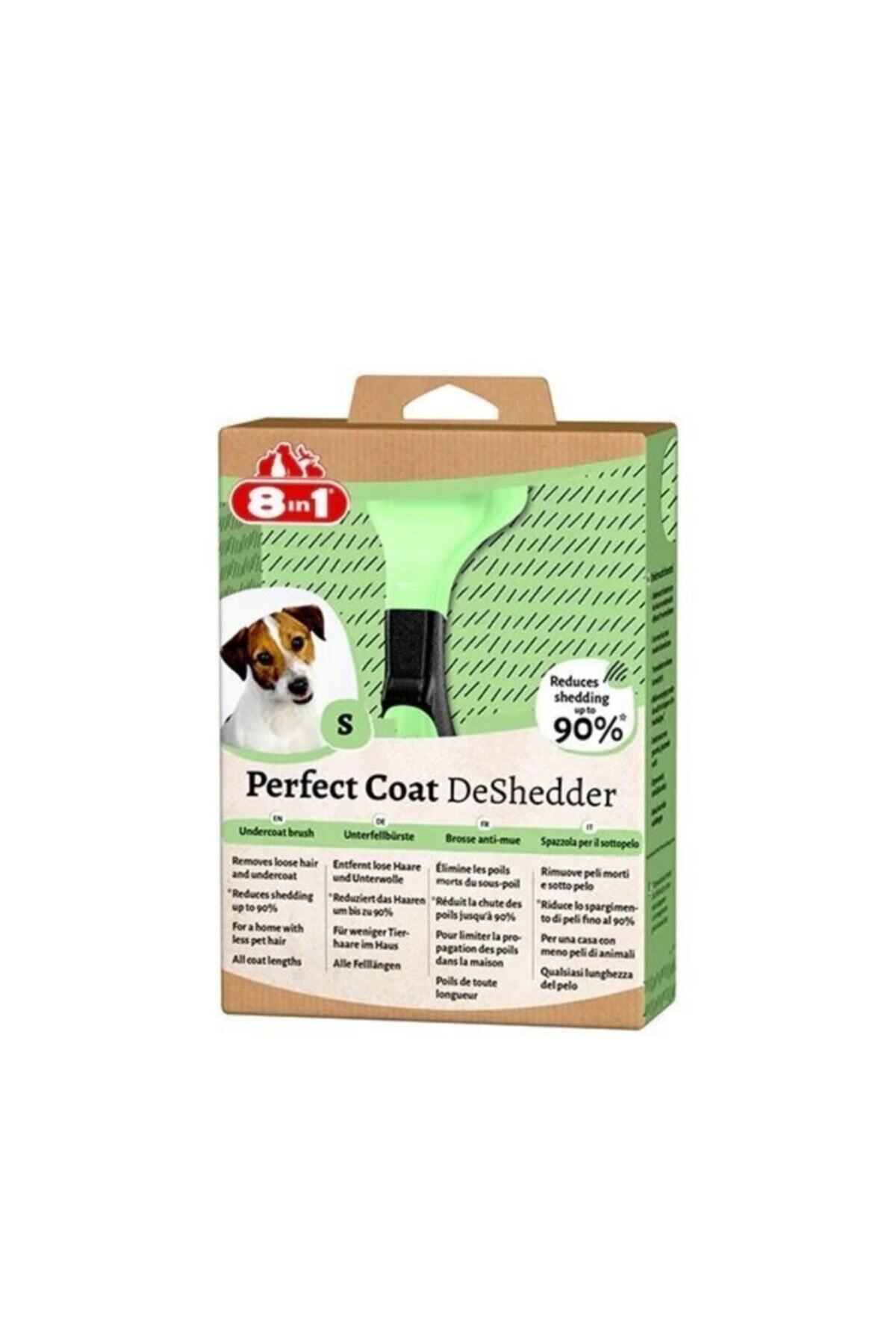 8in1 Perfect Coat Deshedder Furminator Küçük Irk (s) Köpek Tarağı