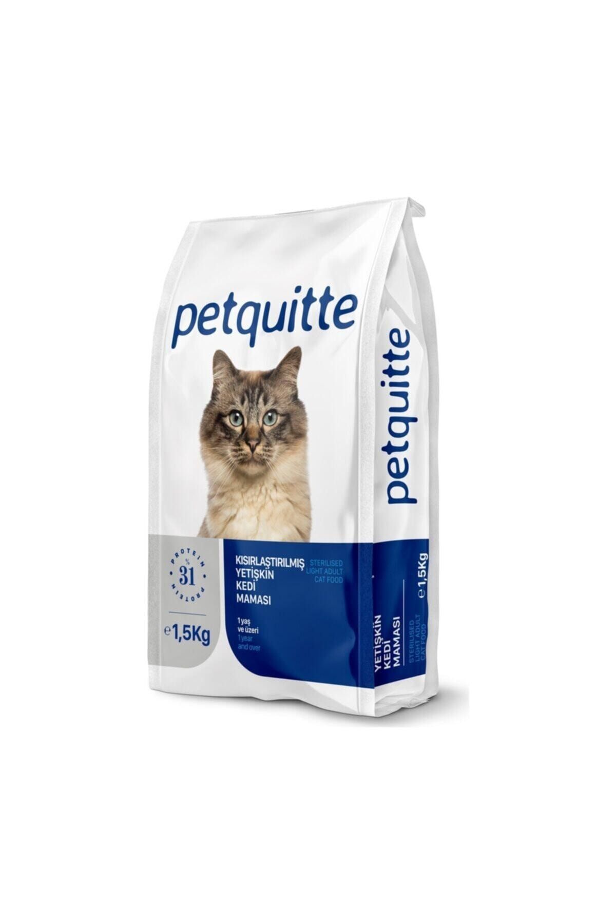 Petquitte Kısırlaştırılmış Yetişkin Kedi Maması 1,5 Kg