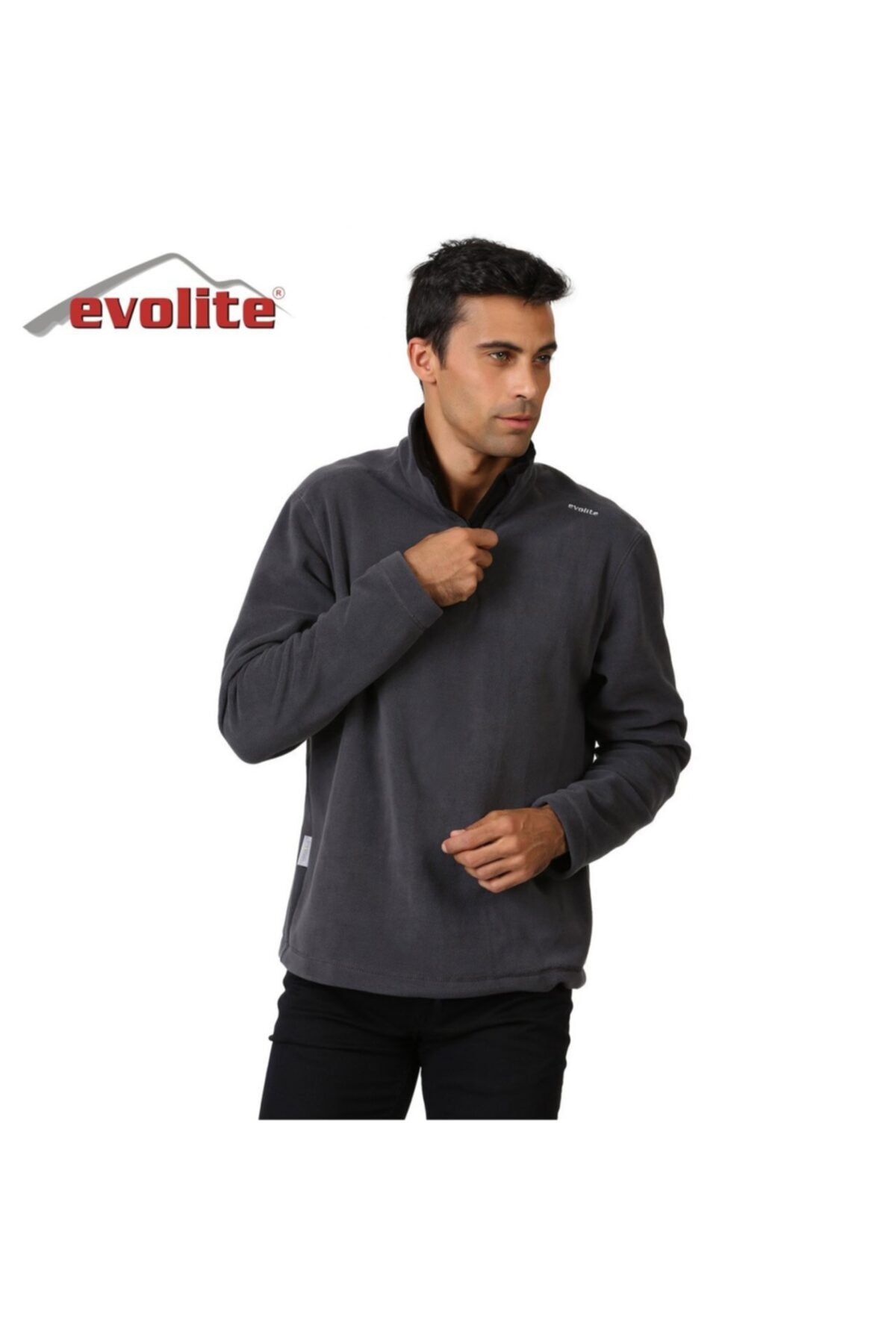Evolite Fuga Bay Mikro Polar Sweater - Gri